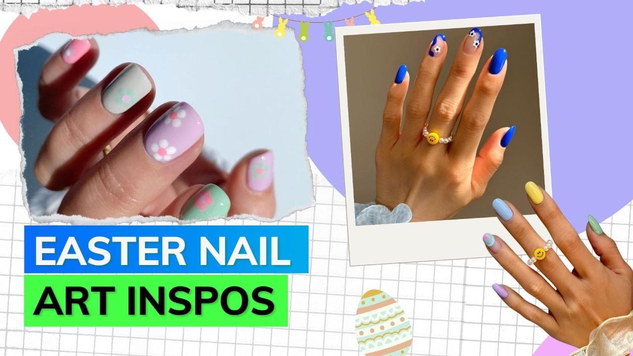 Easter nails are trending and they are all about spring vibe