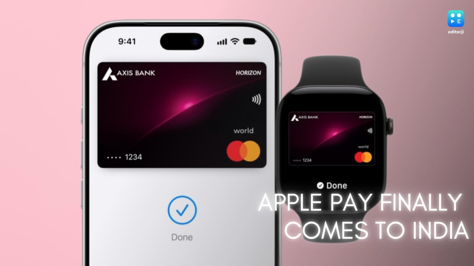 Apple Pay Finally Comes to India, Launches With Axis Bank Visa And Mastercard Credit Cards