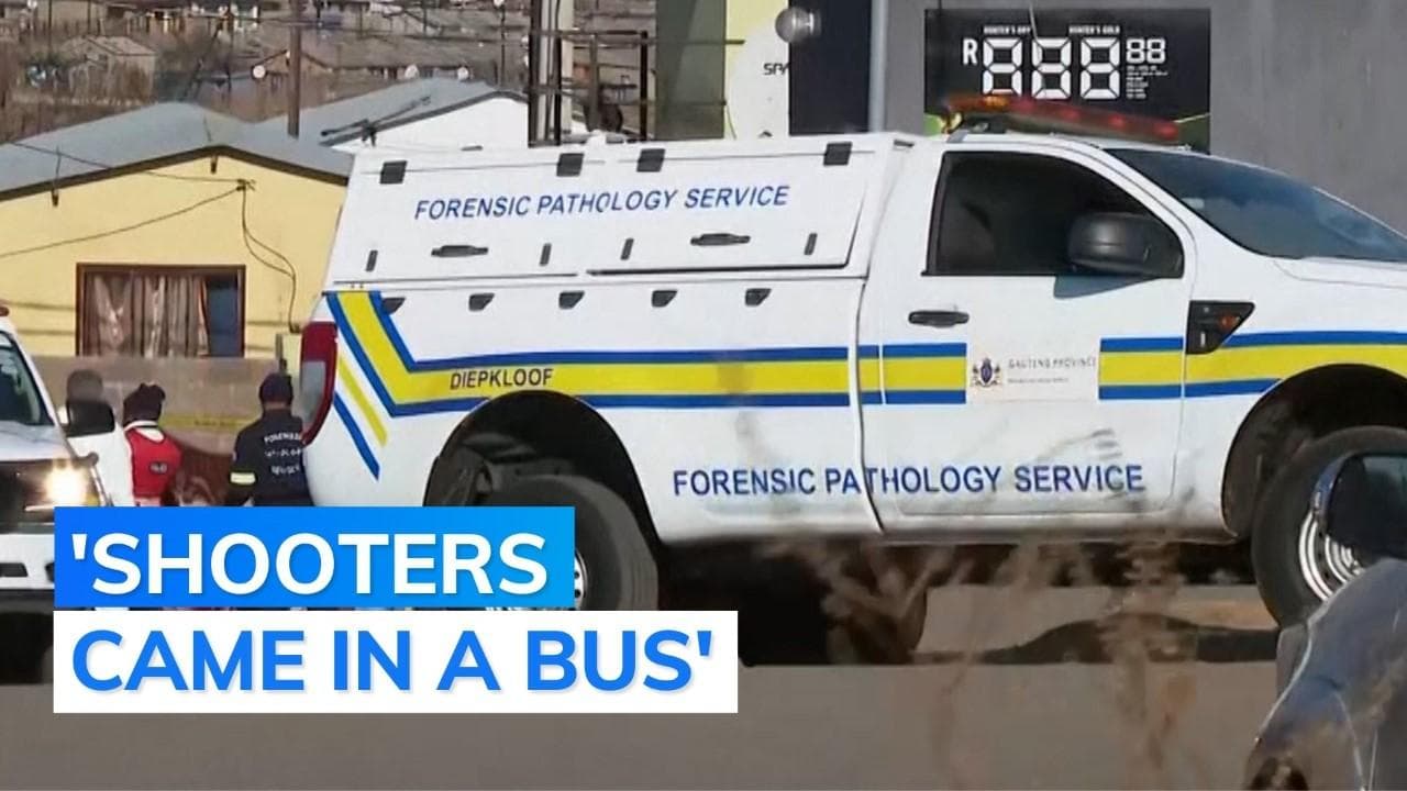 At least 14 killed in a shooting at a bar in Johannesburg