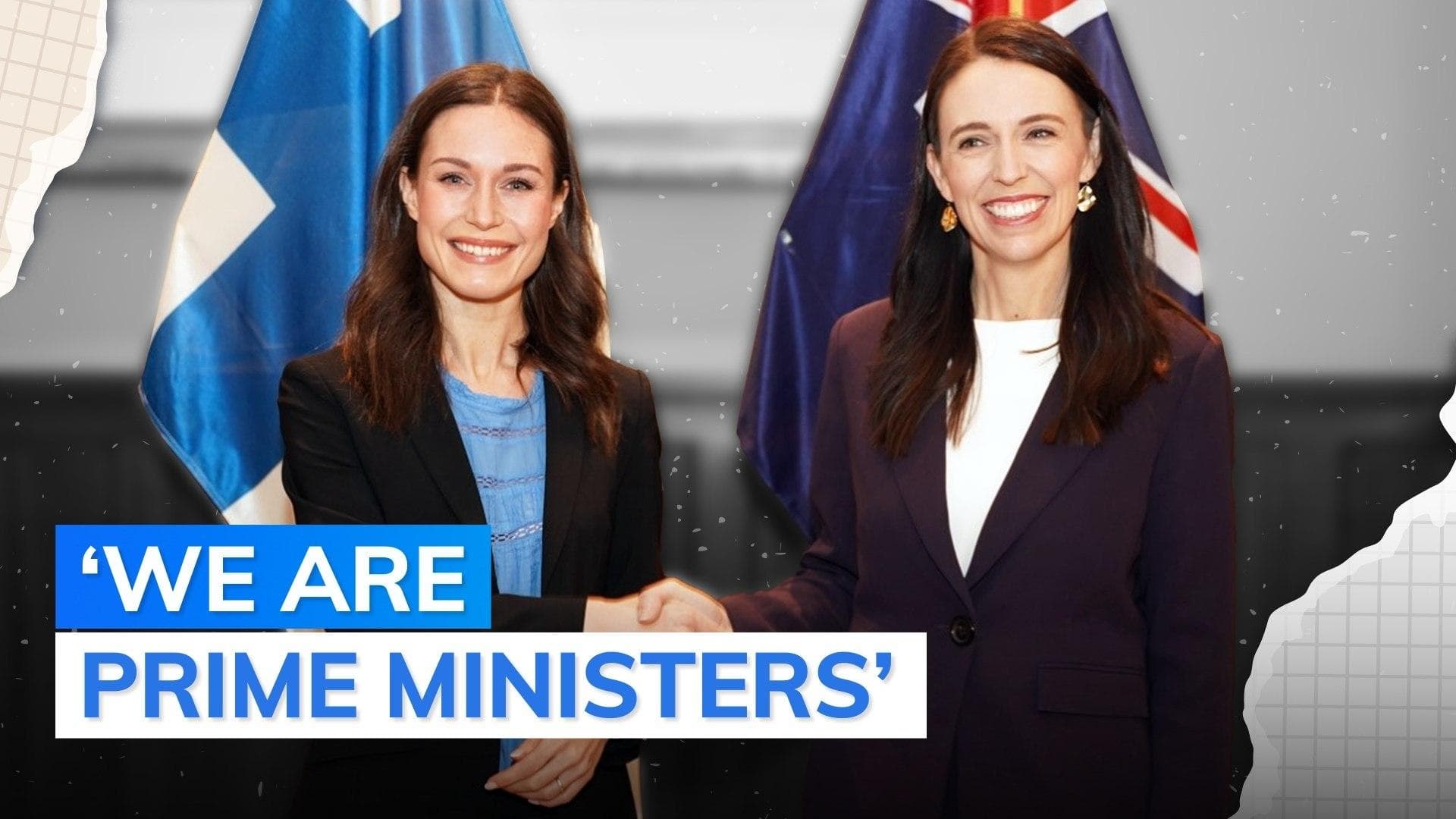 Watch: New Zealand and Finland PMs school reporter for sexist question