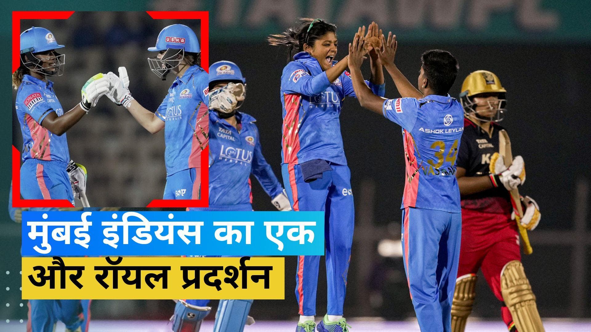 WPL 2023, MI vs RCB: हेली मैथ्यूज के आगे बेबस हुईं RCB की गेंदबाज, मुंबई इंडियंस ने दर्ज की लगातार दूसरी धमाकेदार जीत