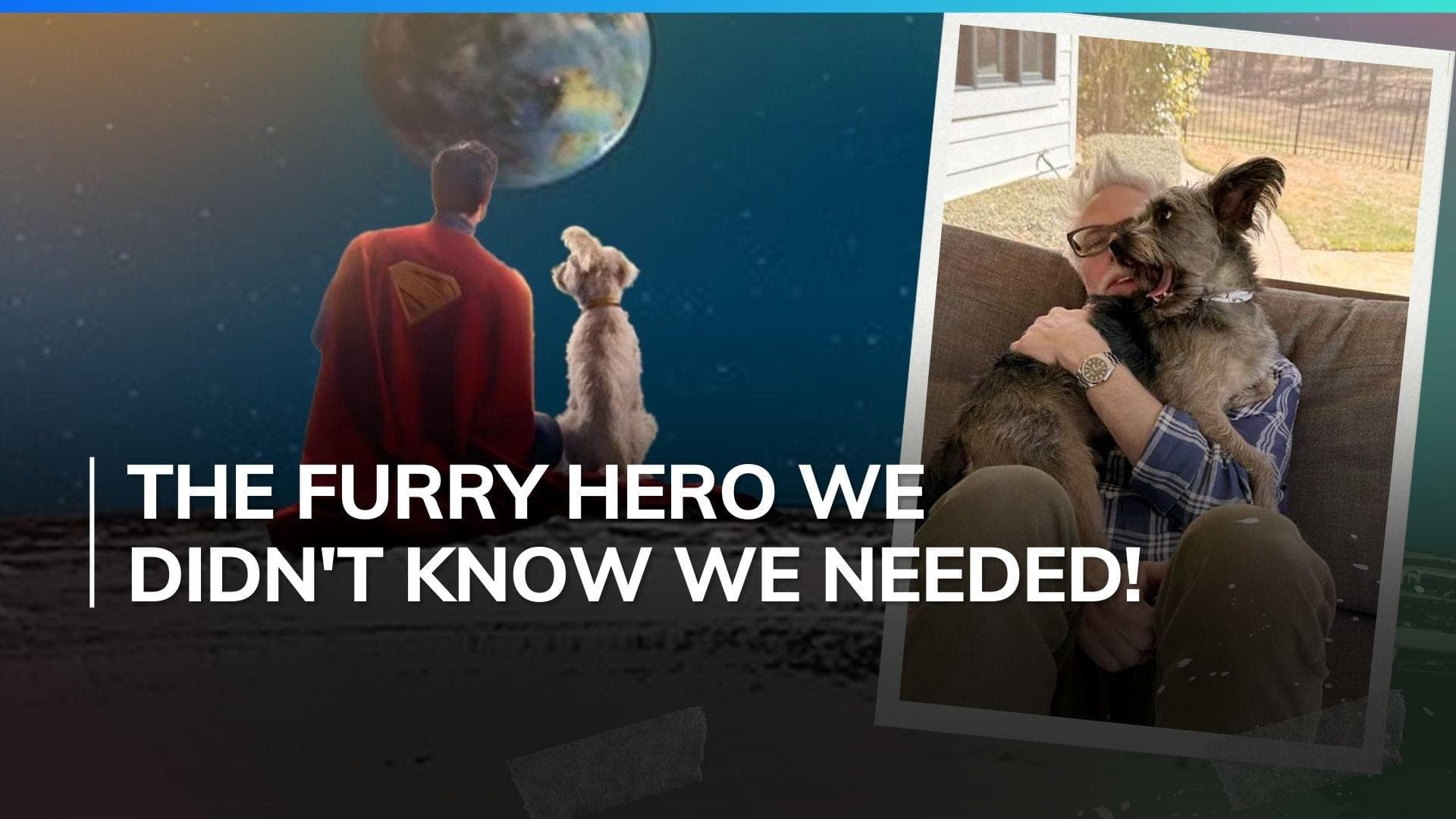 Krypto the Superdog has arrived! Get ready for his pawsome debut in James Gunn's new Superman movie!