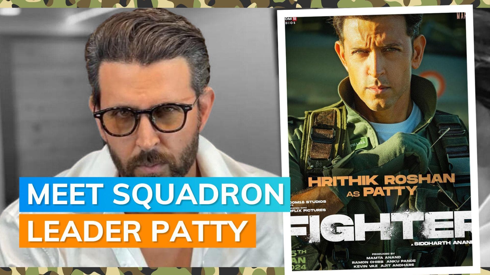 'Fighter': Hrithik Roshan unveils his first look as Squadron Pilot; see post