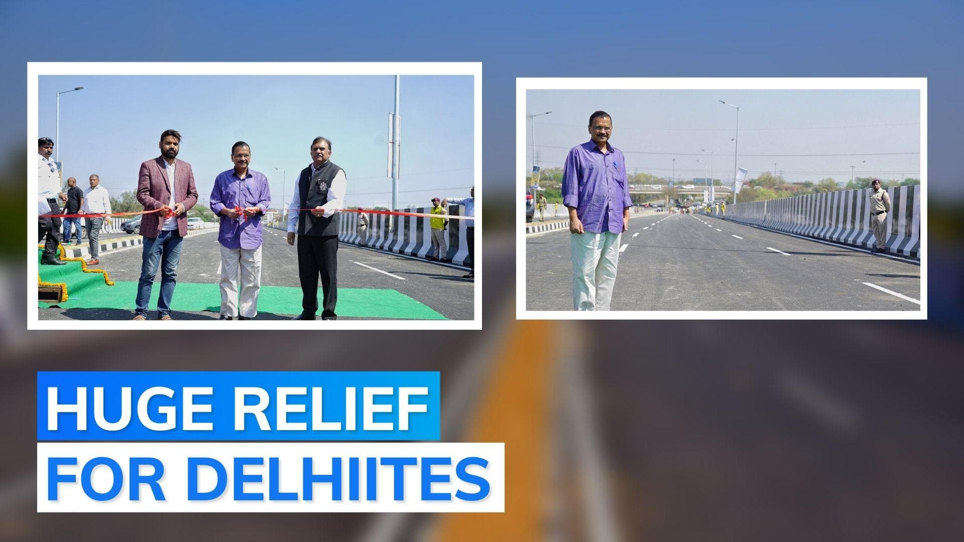 Wait over! Delhi's Ashram flyover extension inaugurated by Arvind Kejriwal