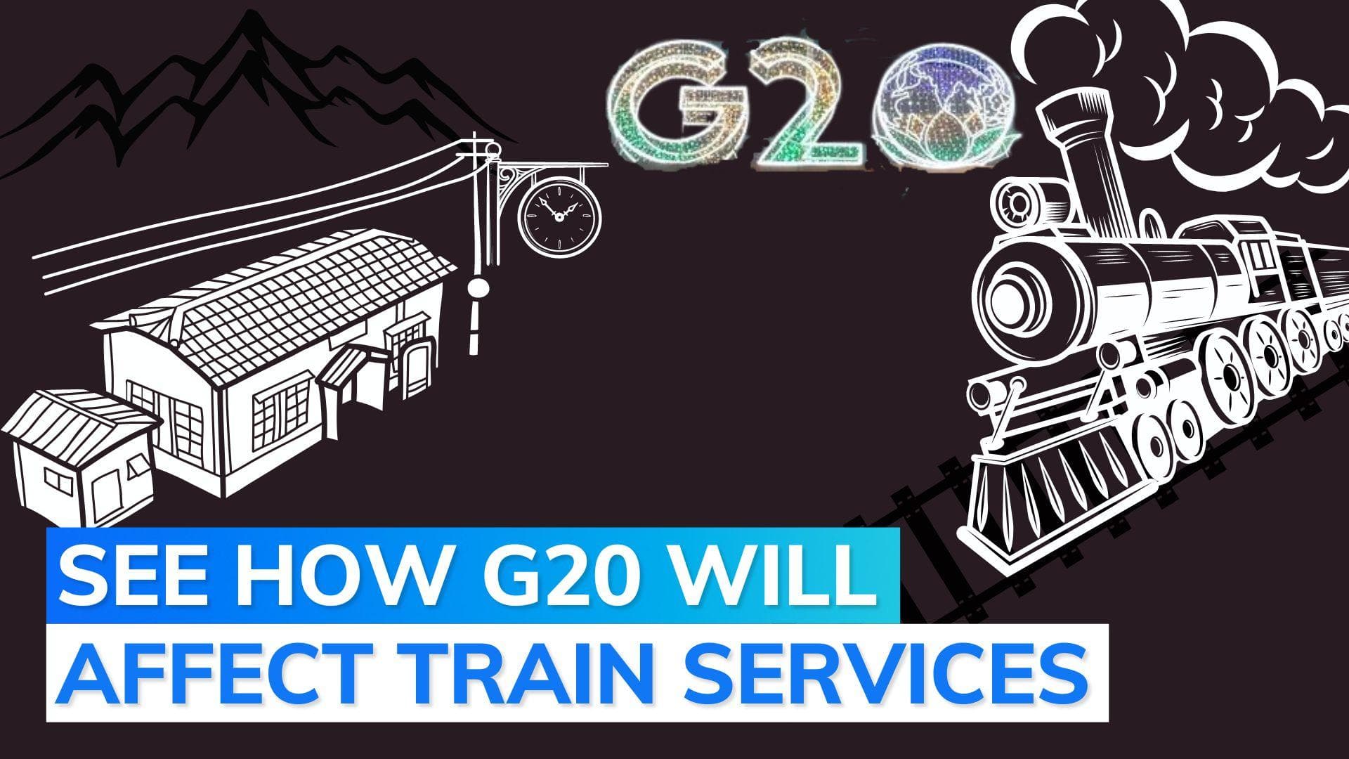 G20 summit to affect services of over 300 intercity, express trains