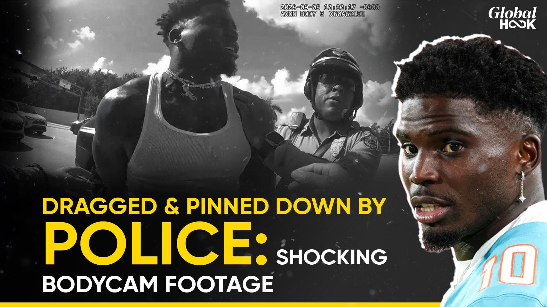  Bodycam Video Shows Officers Dragging Footballer Tyreek Hill Out Of His Car