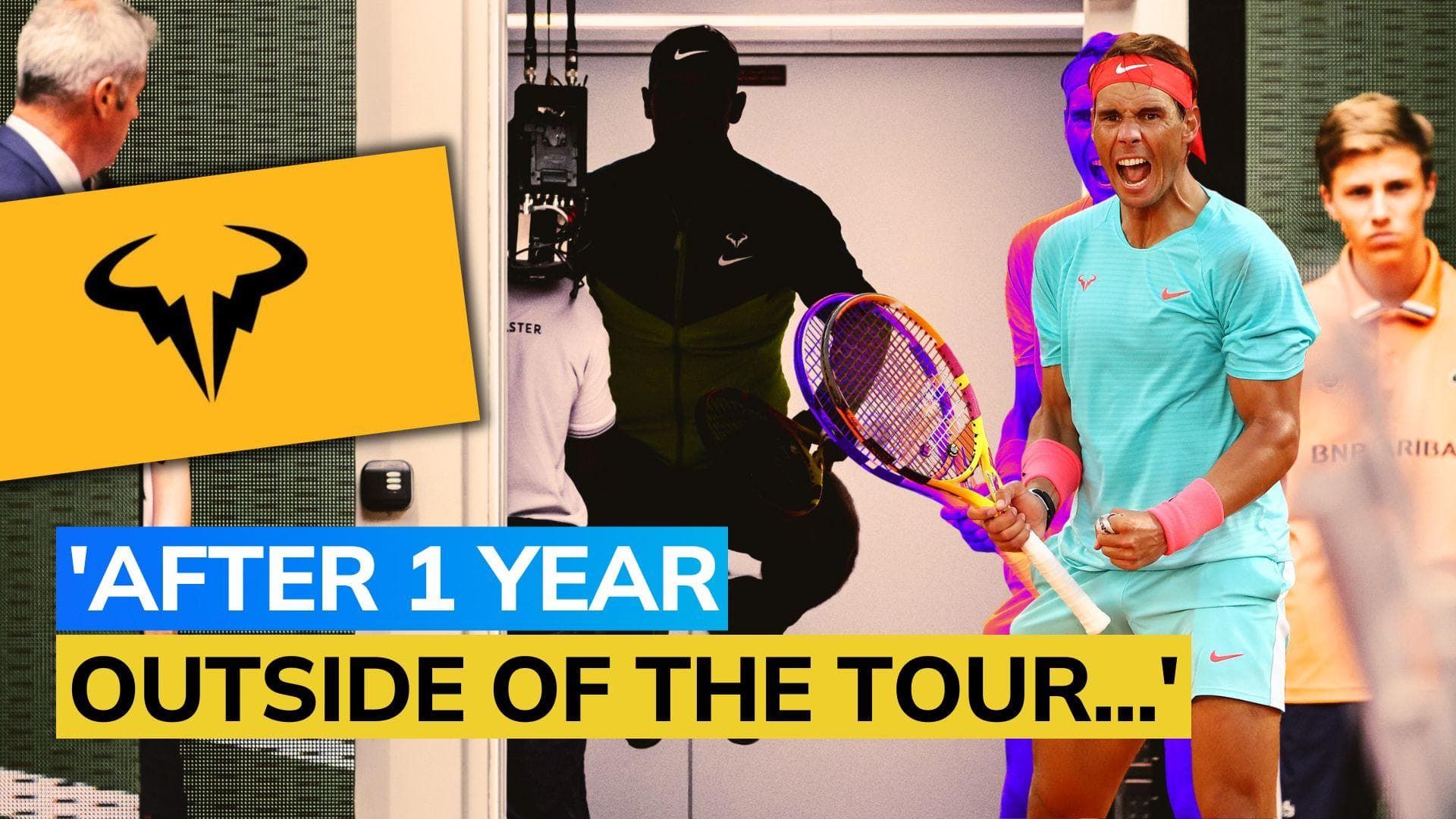 Watch! Rafael Nadal confirms his on-court return in Brisbane