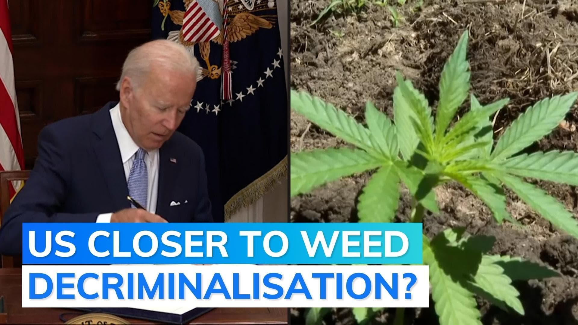 Biden pardons thousands for simple possession' of marijuana