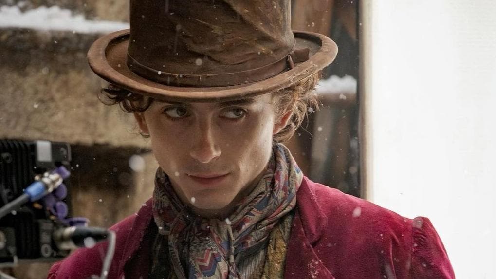 Timothée Chalamet reveals first look as young Willy Wonka: 'Suspense is terrible'