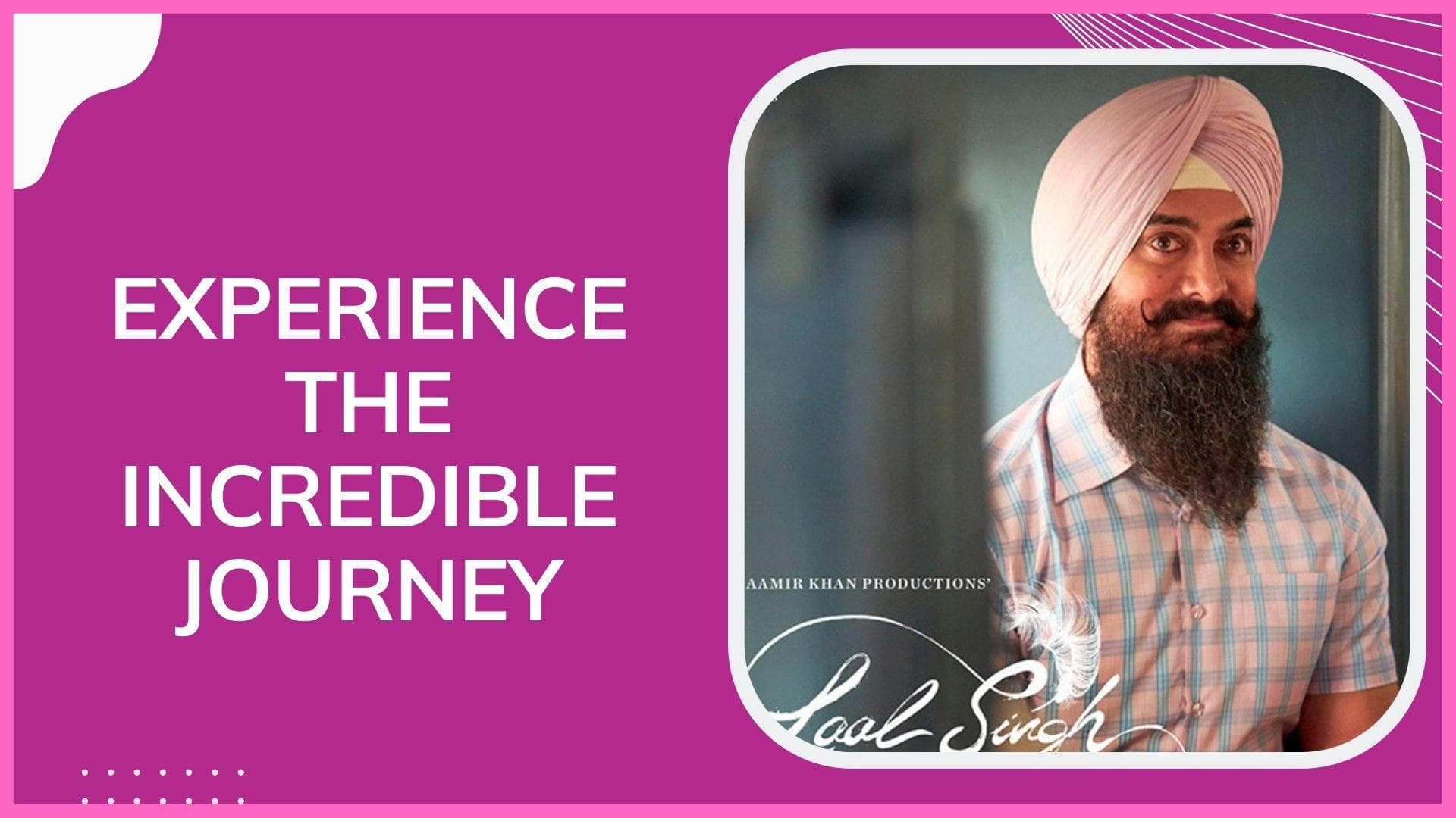 'Laal Singh Chaddha' trailer: Aamir Khan-Kareena Kapoor starrer takes you on an emotional rollercoaster