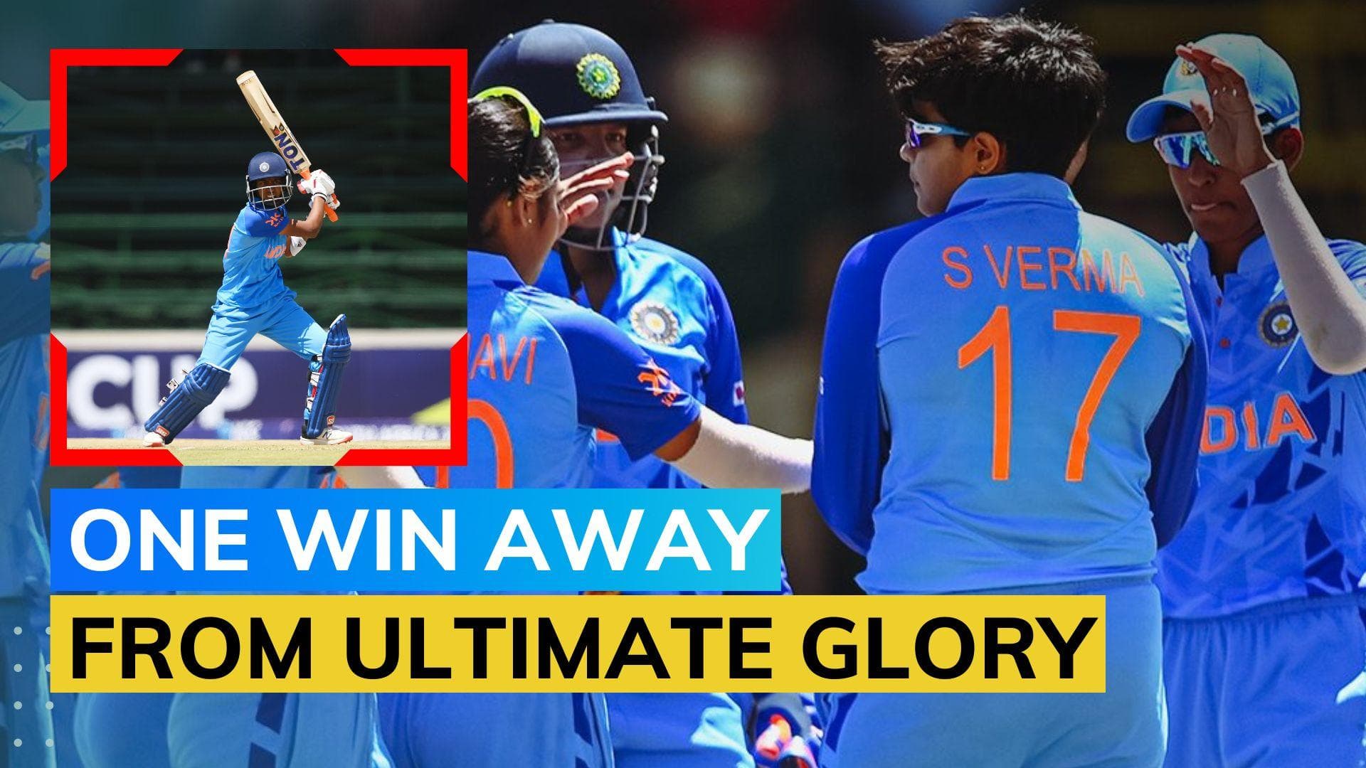 Women's U-19 T20 World Cup: Shweta Sehrawat, Parshavi Chopra star as India storm into final 