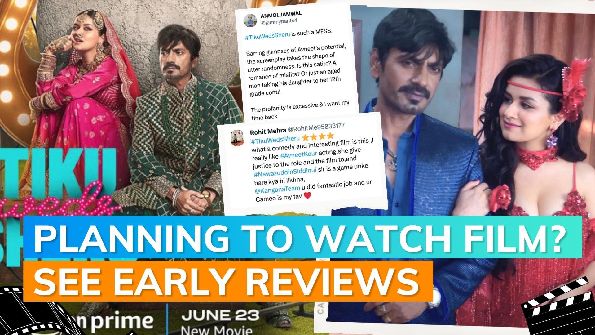 ‘Tiku Weds Sheru’ Twitter review: Nawazuddin Siddiqui, Avneet Kaur starrer gets mixed response