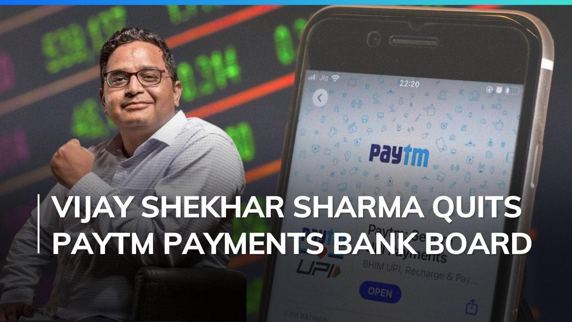 Vijay Shekhar Sharma steps down from the board of Paytm Payments Bank