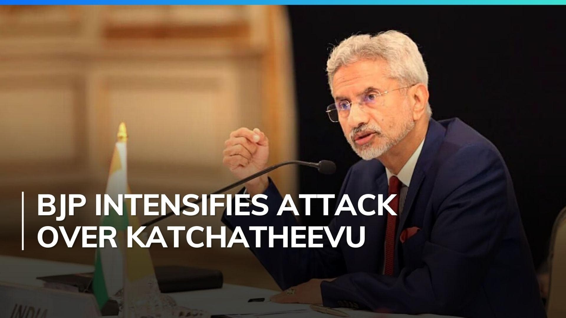 For Nehru, Katchatheevu was little island of no importance: Jaishankar