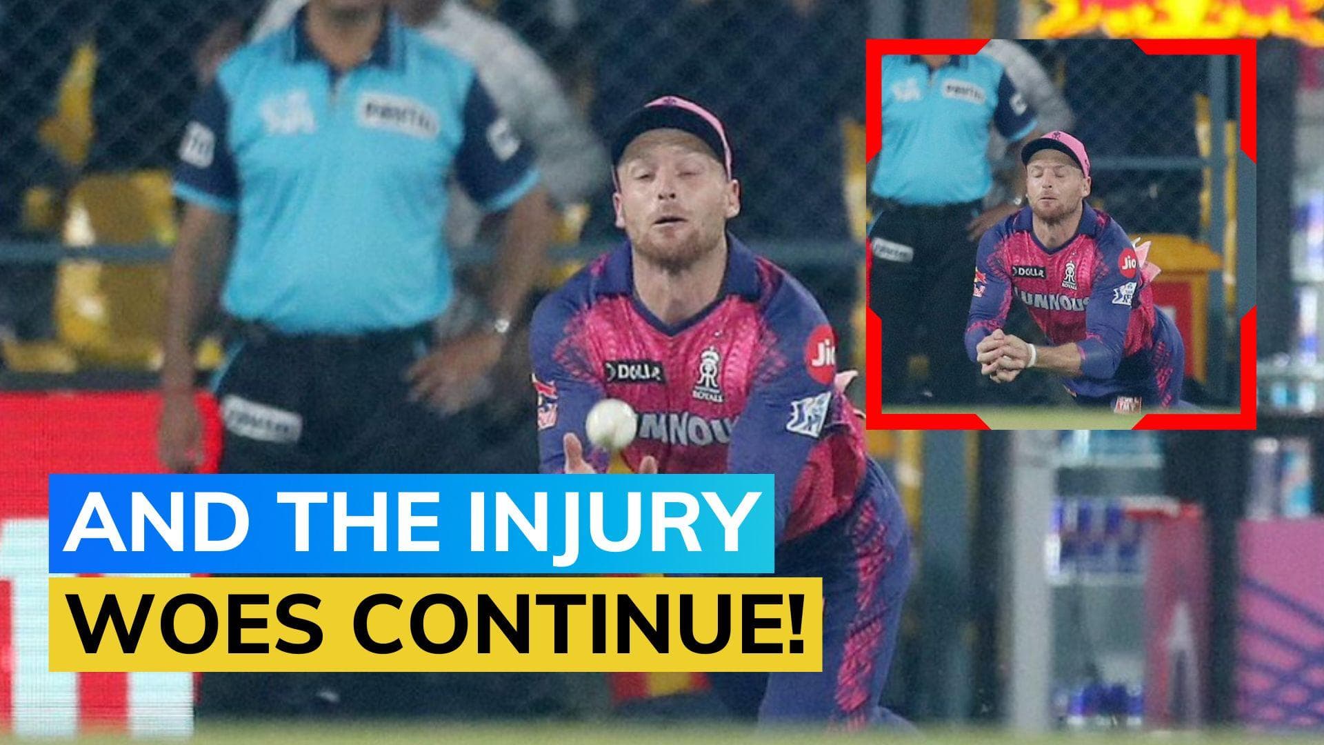 IPL 2023: Rajasthan Royals' Jos Buttler receives stitches on little finger, likely to miss next match