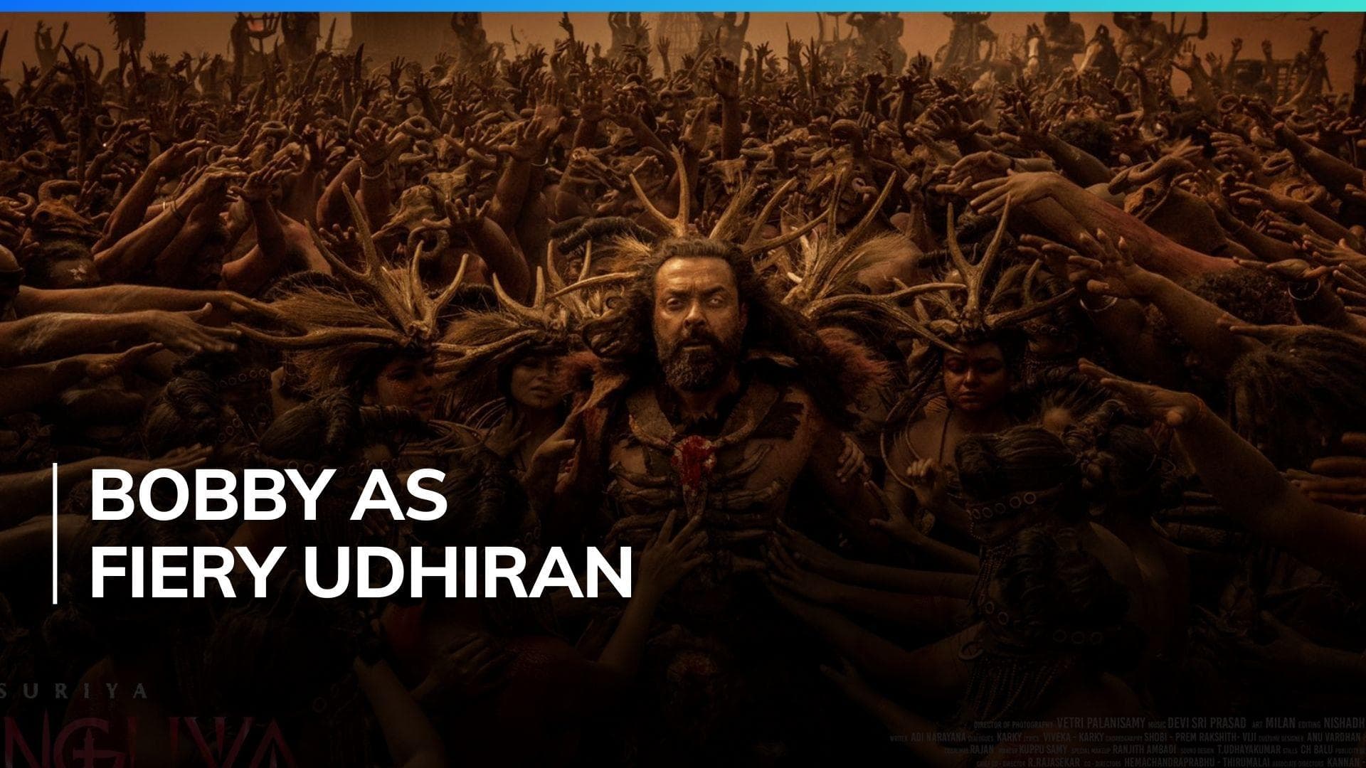 Kanguva: Bobby Deol reveals his fiery avatar of 'Udhiran' on the occasion of his birthday