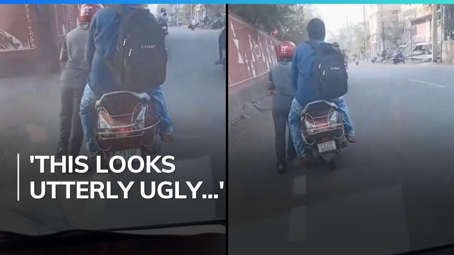 Video shows Rapido rider pushing bike with customer sitting, here's why