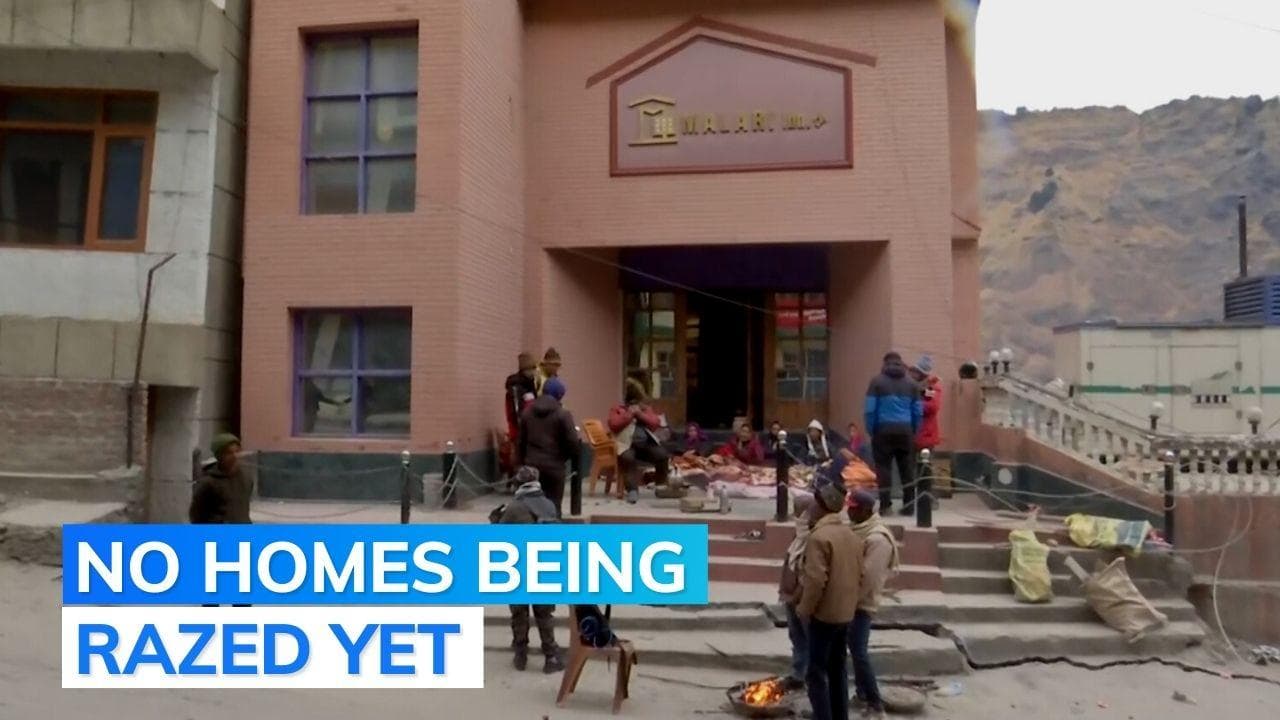 Joshimath: state govt promises compensation for 2 hotels facing demolition