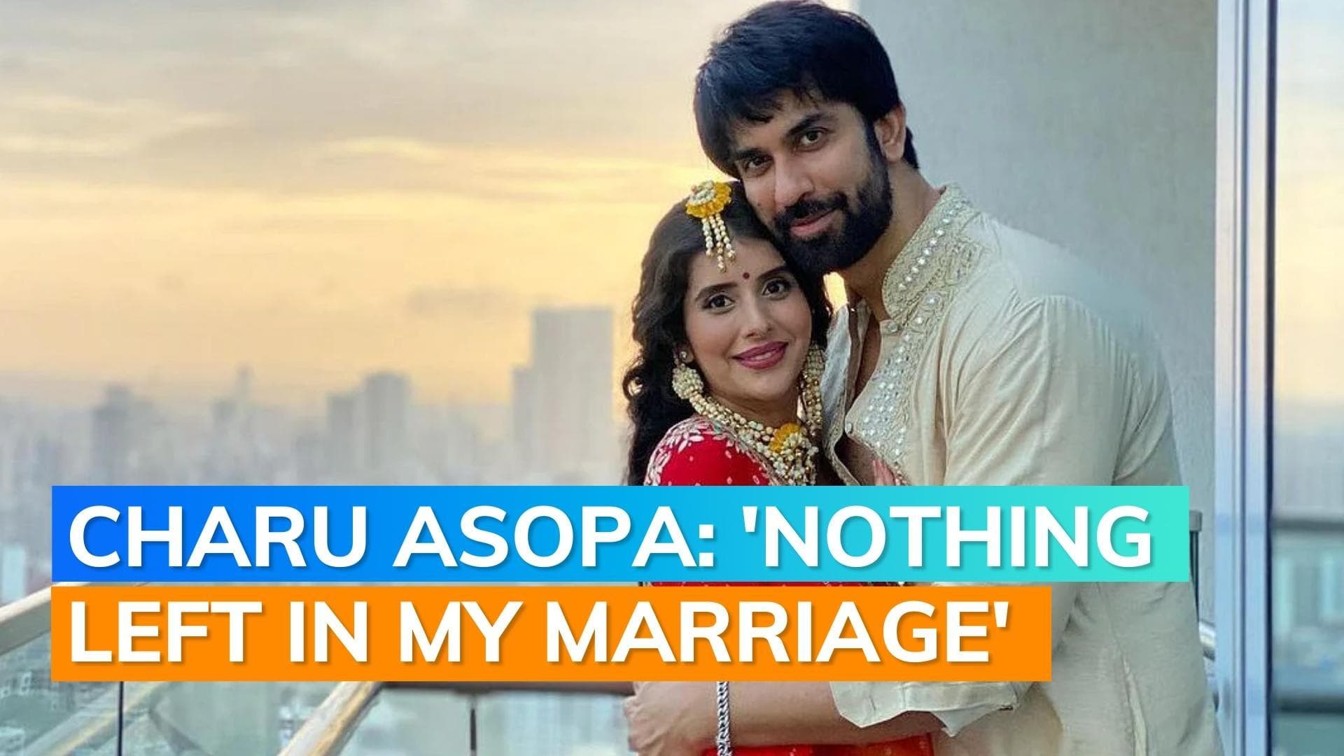 Charu Asopa sends notice to Rajeev Sen seeking amicable divorce, says he is spreading lies about her 