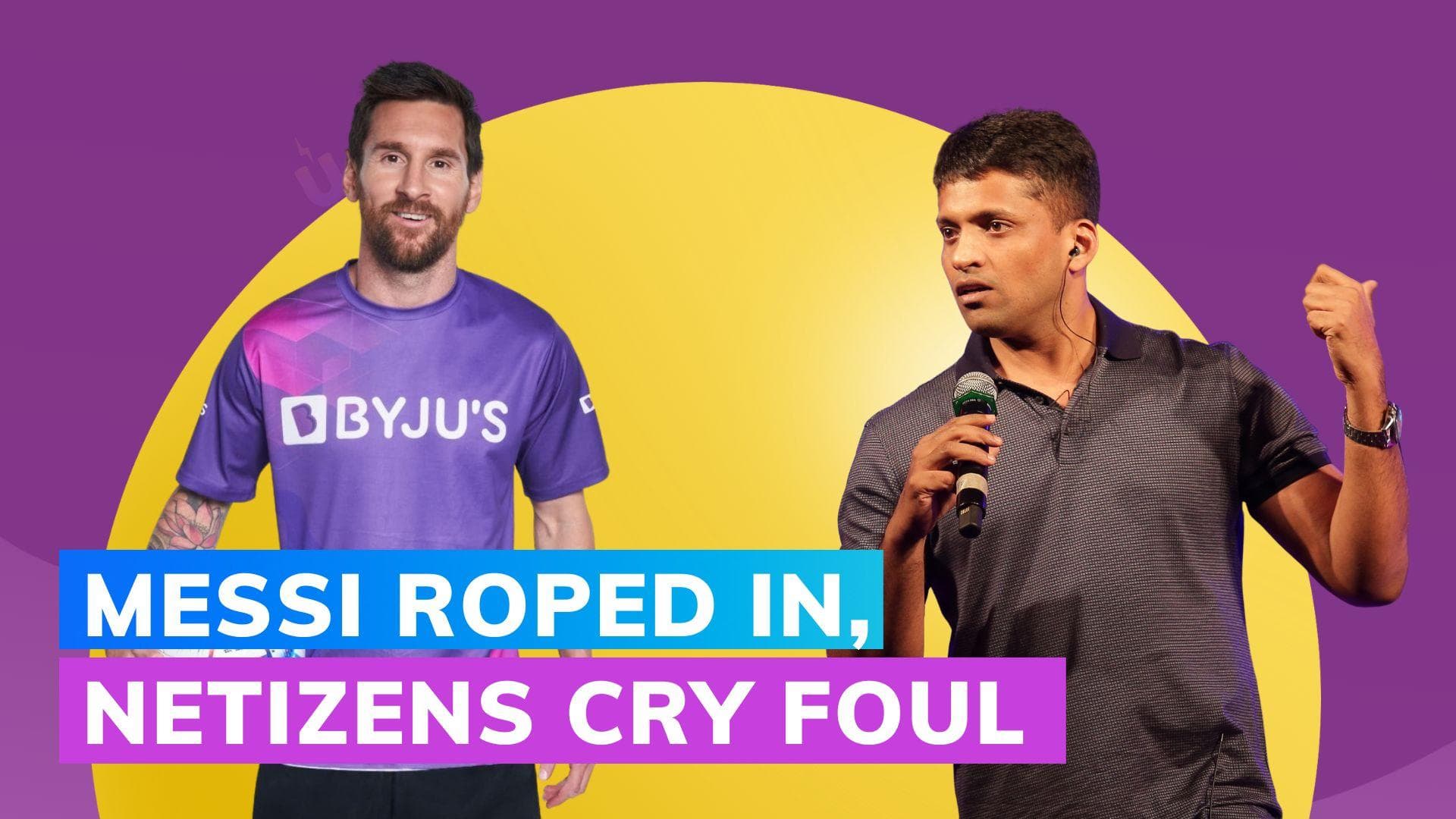 Byju’s faces social media backlash as it appoints Lionel Messi as brand ambassador 