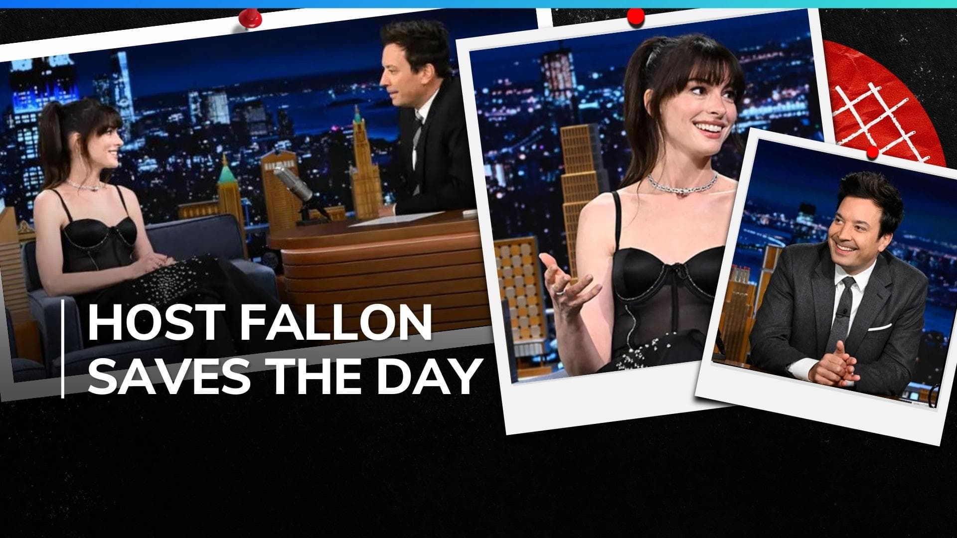 'The Idea of You' star Anne Hathaway encounters an embarrassing moment at The Tonight Show | Watch