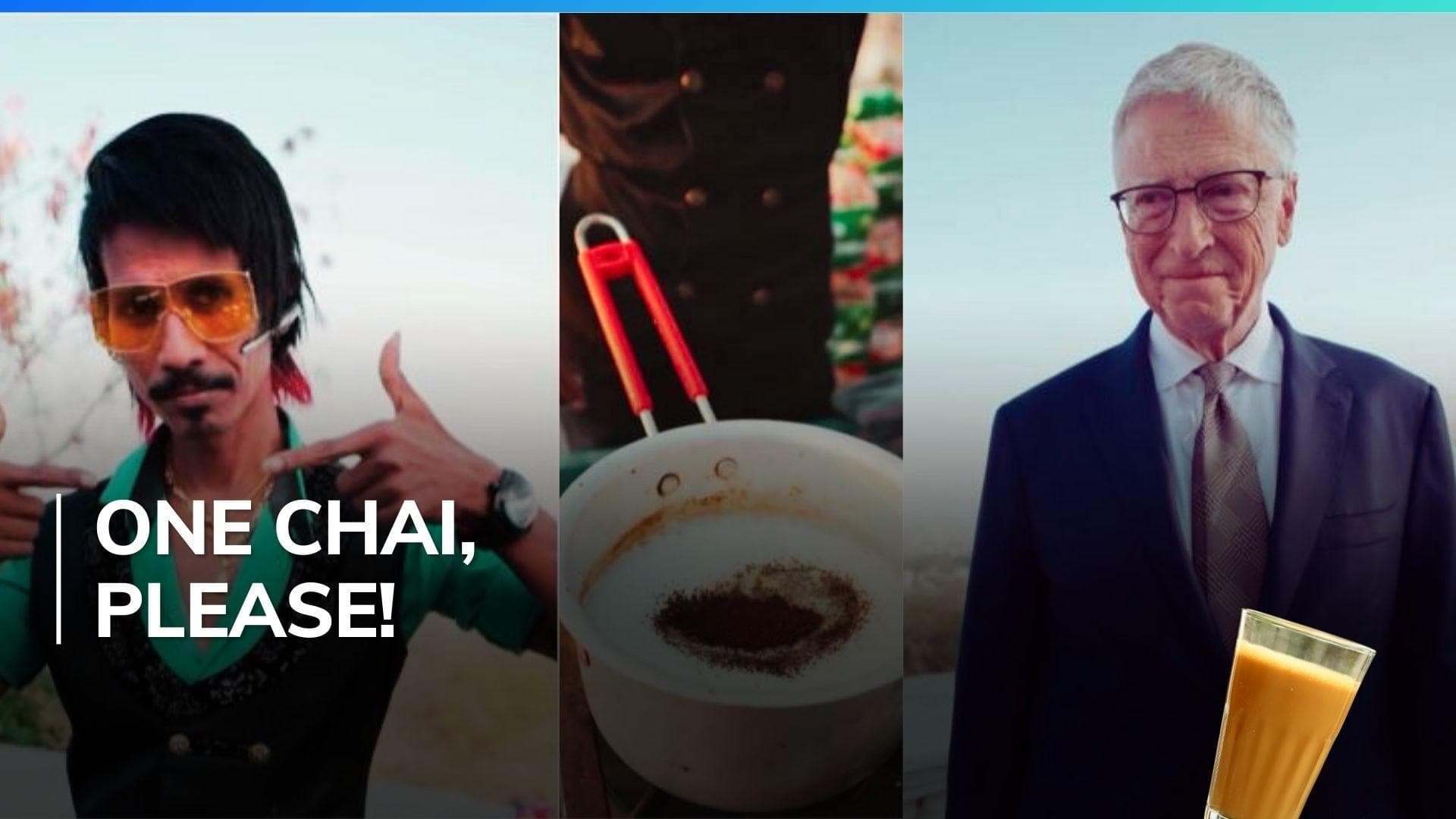Bill Gates relishes tea made by Dolly Chaiwala | Watch