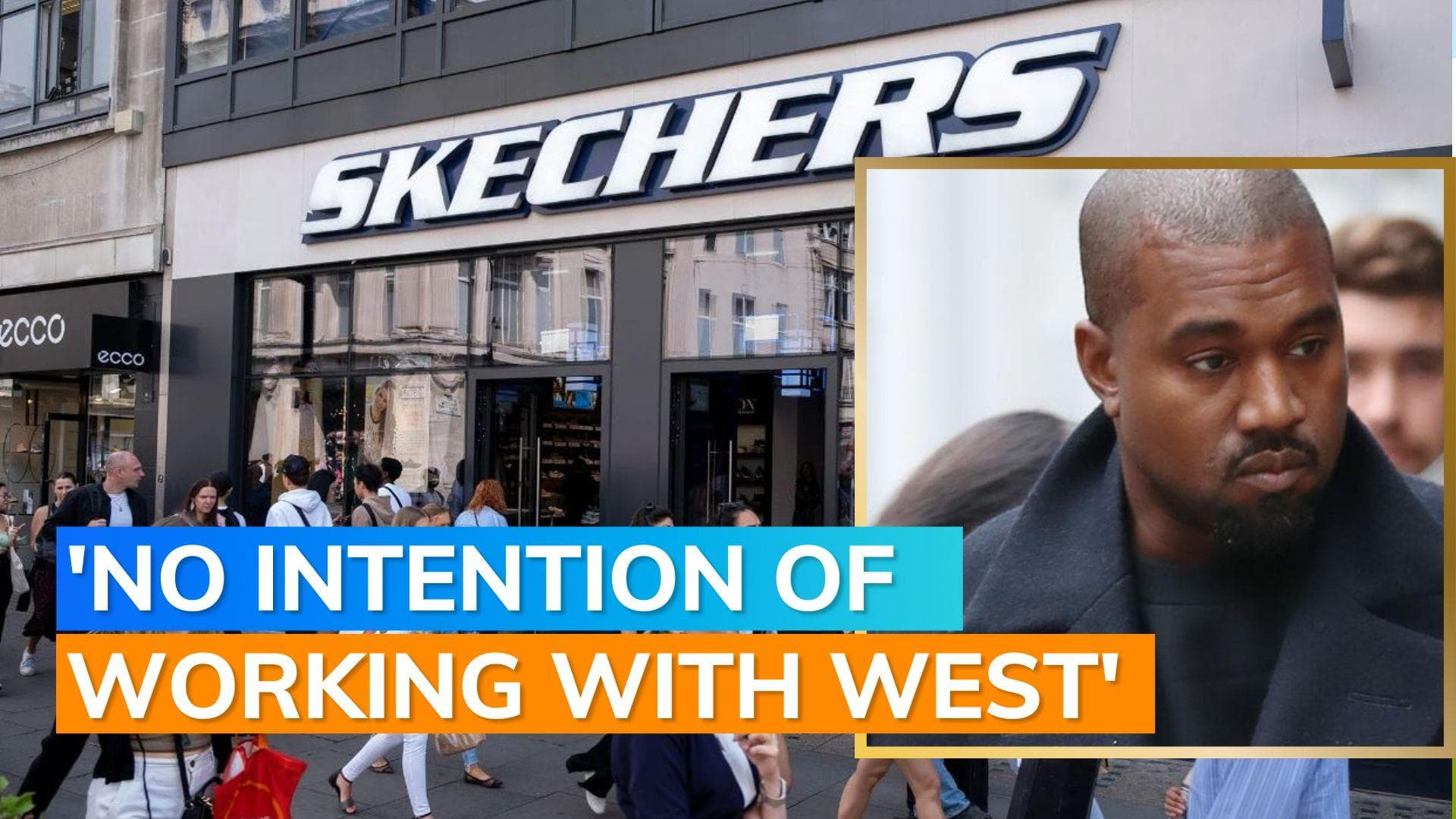 Kanye West 'escorted' out of Skechers office after showing up 'unannounced'