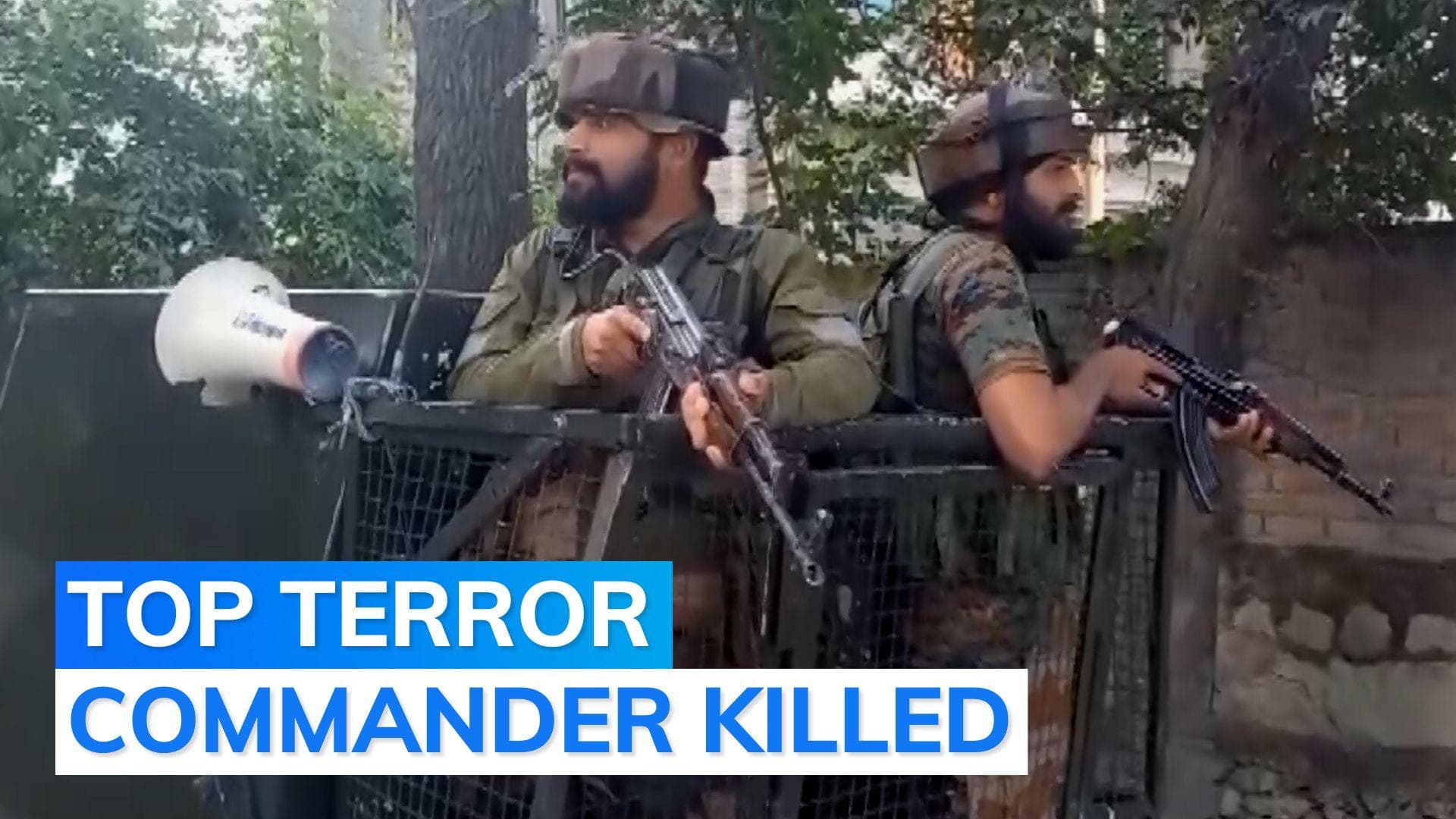 Lashkar commander killed in encounter in J&K's Pulwama