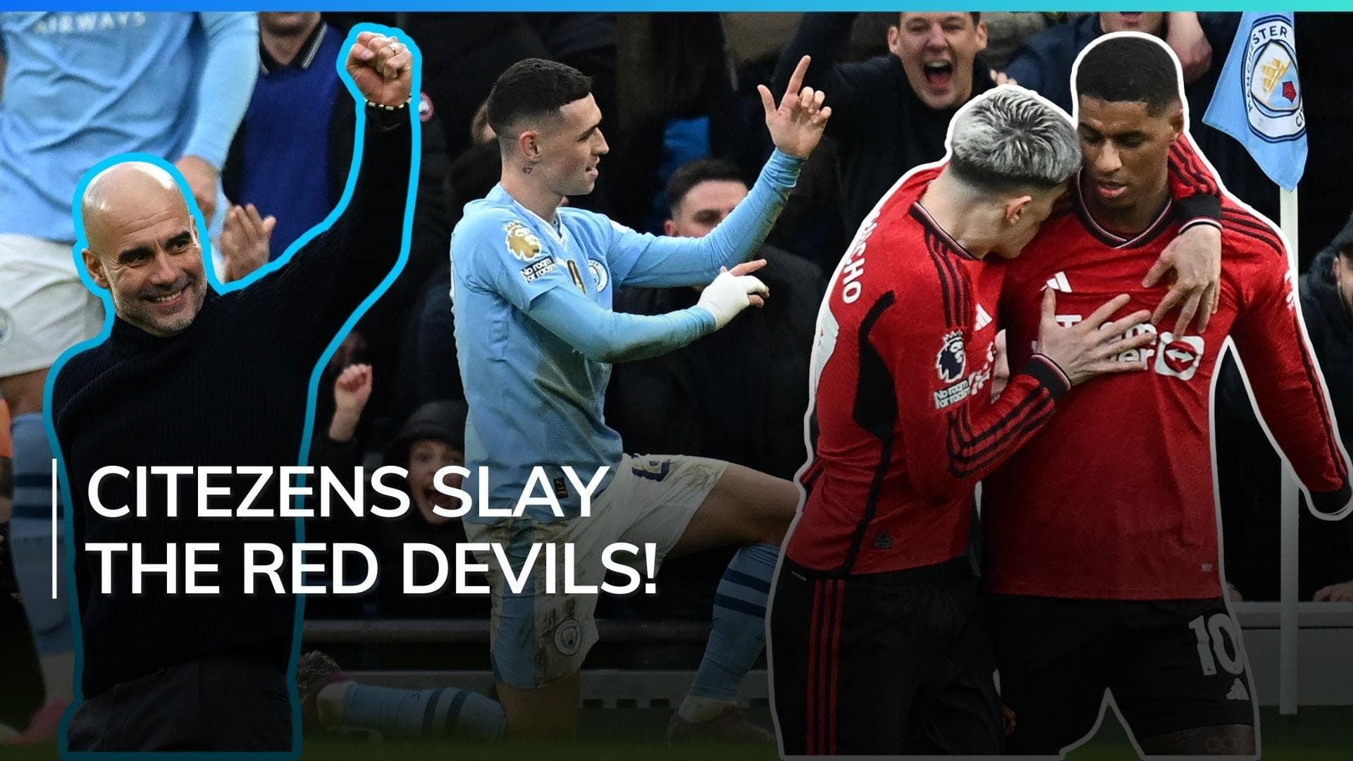 Premier League: Manchester City stay at 2nd as Phil Foden's brace sinks Manchester United