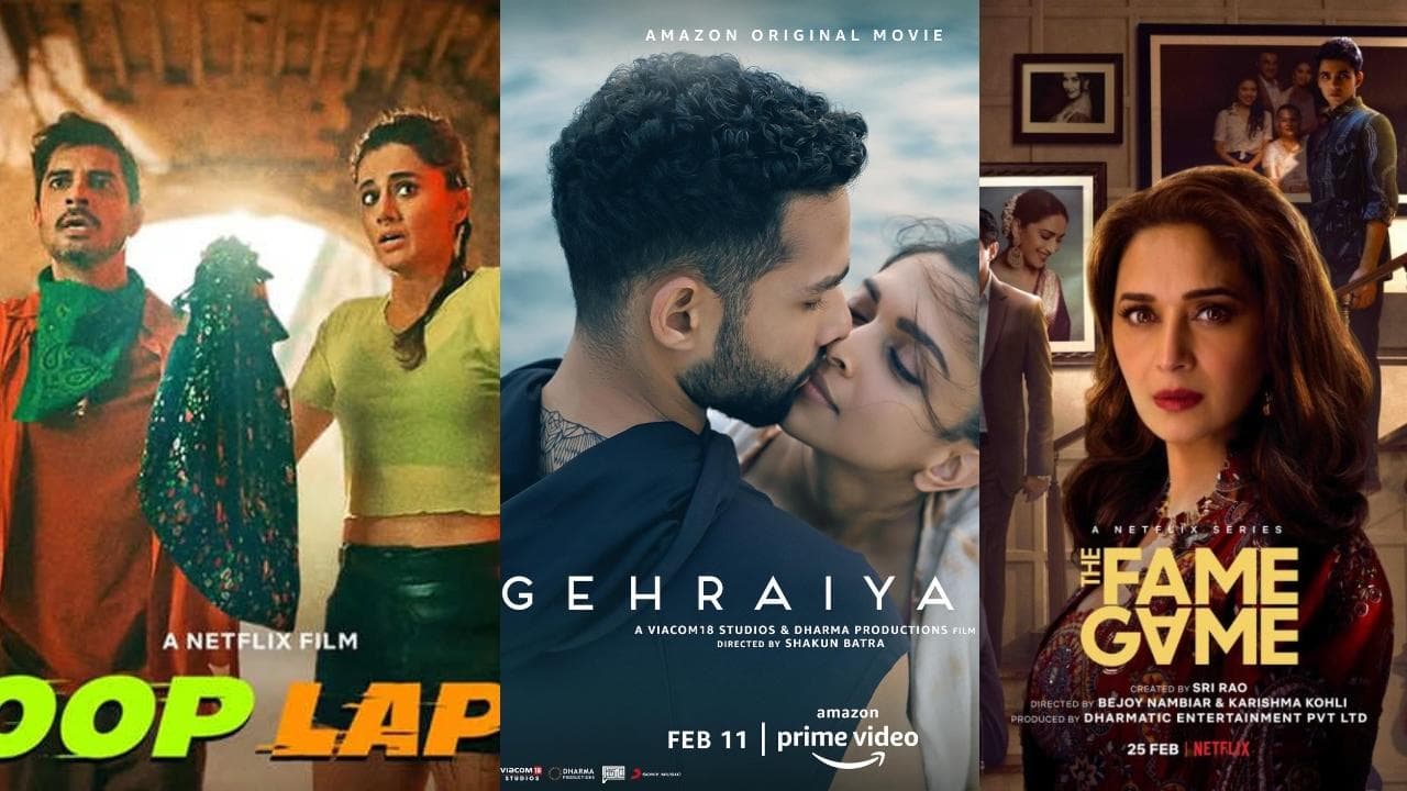 Looop Lapeta से लेकर Gehraiyaan तक, फरवरी में दस्तक देंगी ये फिल्‍में और वेब सीरीज