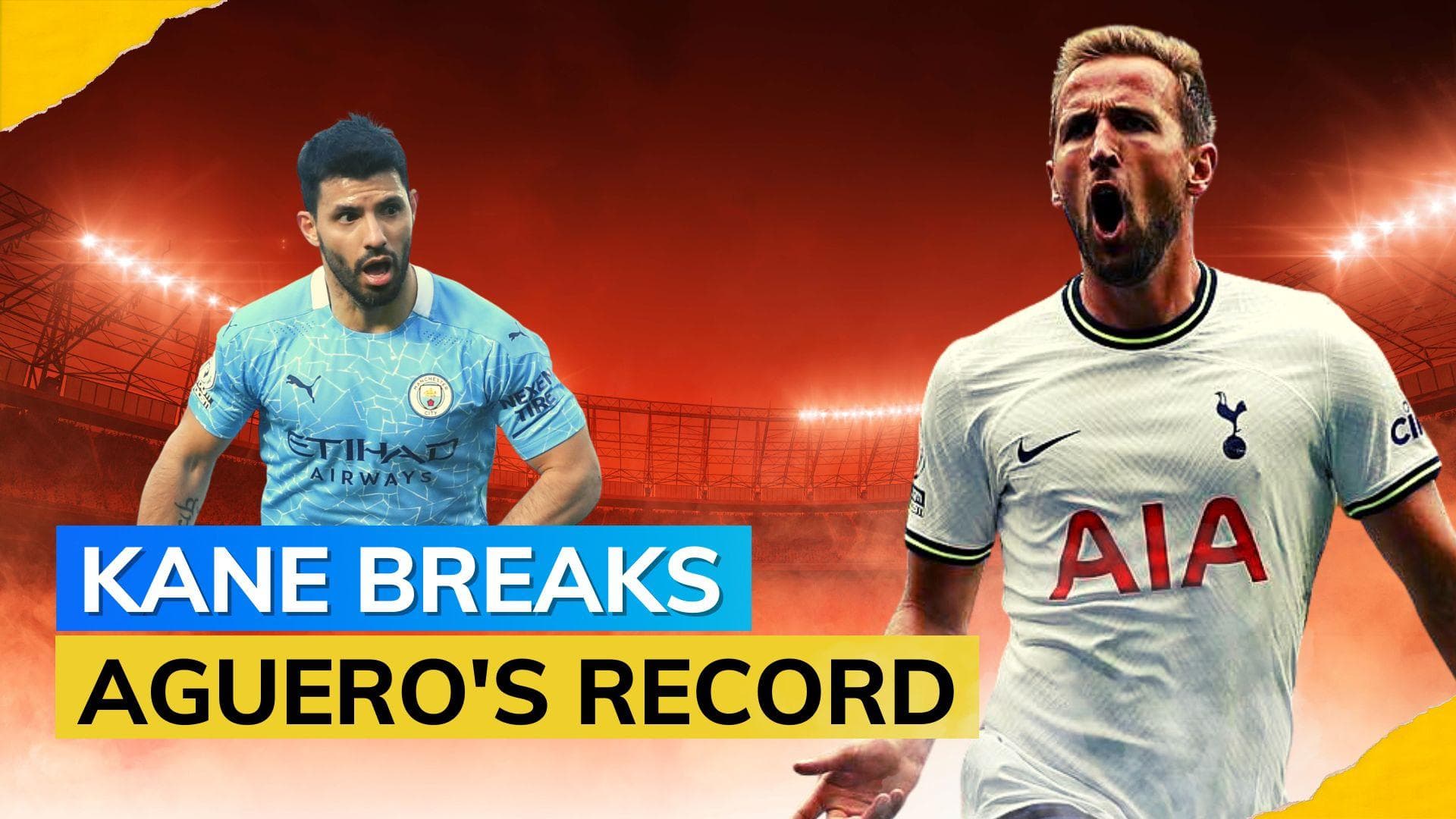 Premier League: Harry Kane sets record for most goals for a single club
