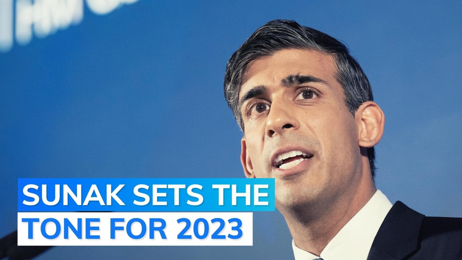Economy, healthcare and migration: top points from Rishi Sunak's first speech of 2023