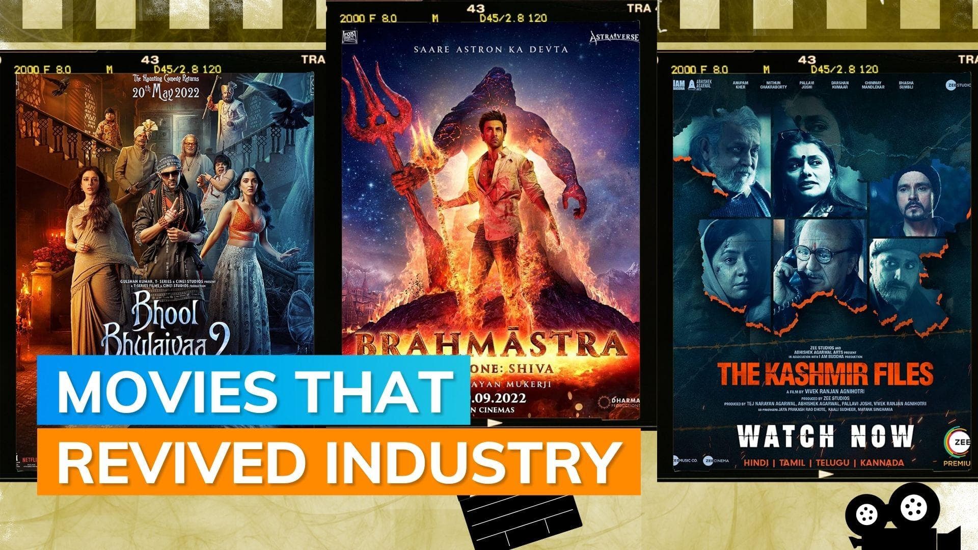 'Brahmastra' to 'The Kashmir Files’: A look at Bollywood’s highest-grossing films of 2022