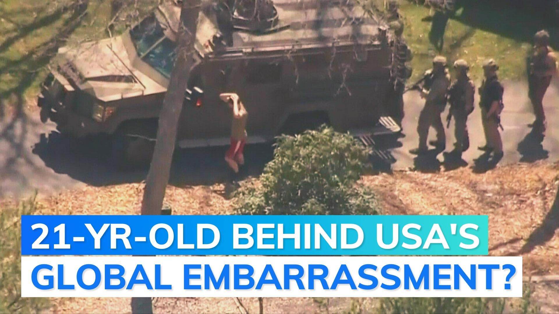 USA: first arrest in intel leak - FBI nabs 21-year-old Air National Guard member