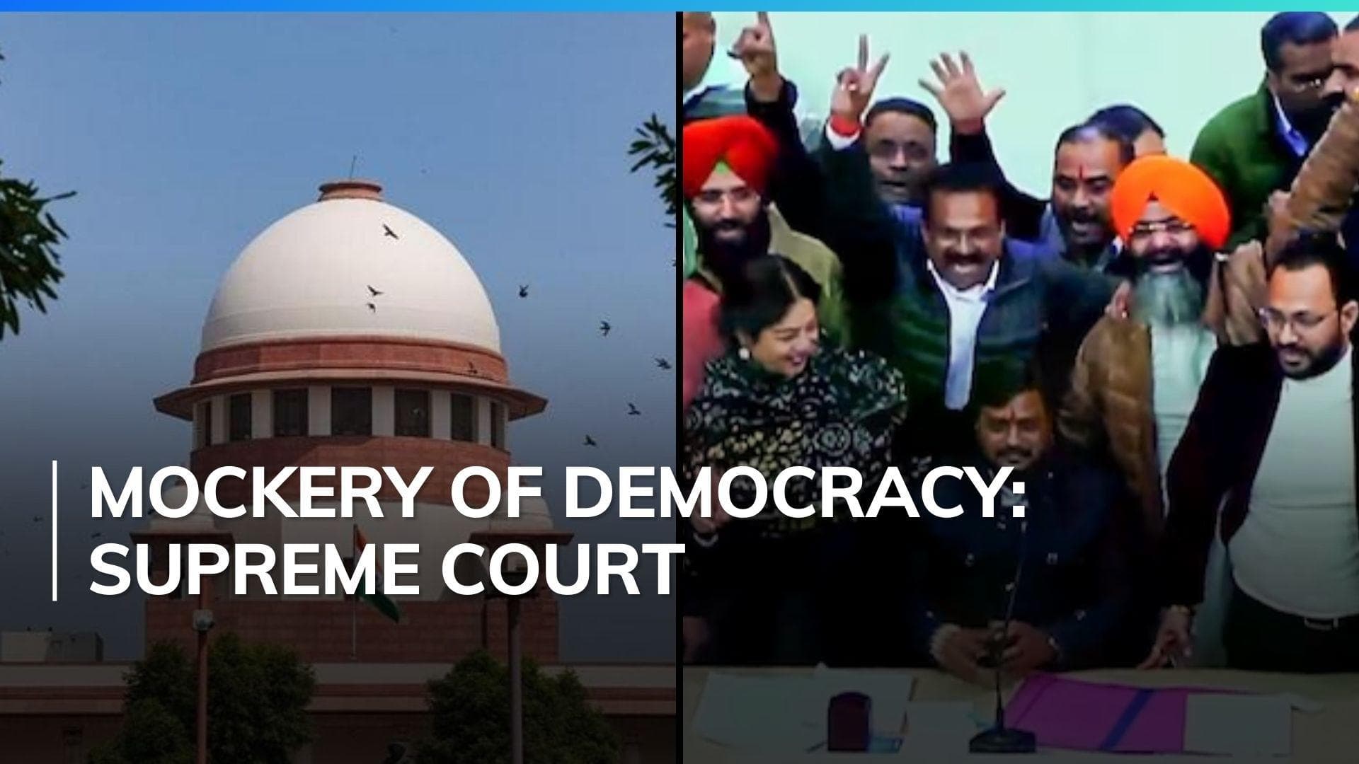 'Proof of BJP's dictatorship': AAP shares video of election officer allegedly tampering votes