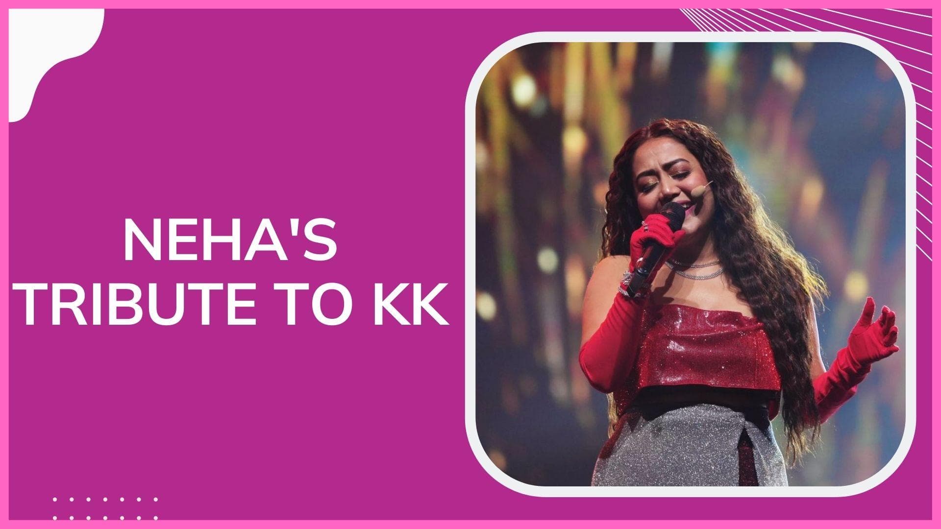 IIFA 2022: Neha Kakkar sings ‘Pyaar Ke Pal’ remembering KK 