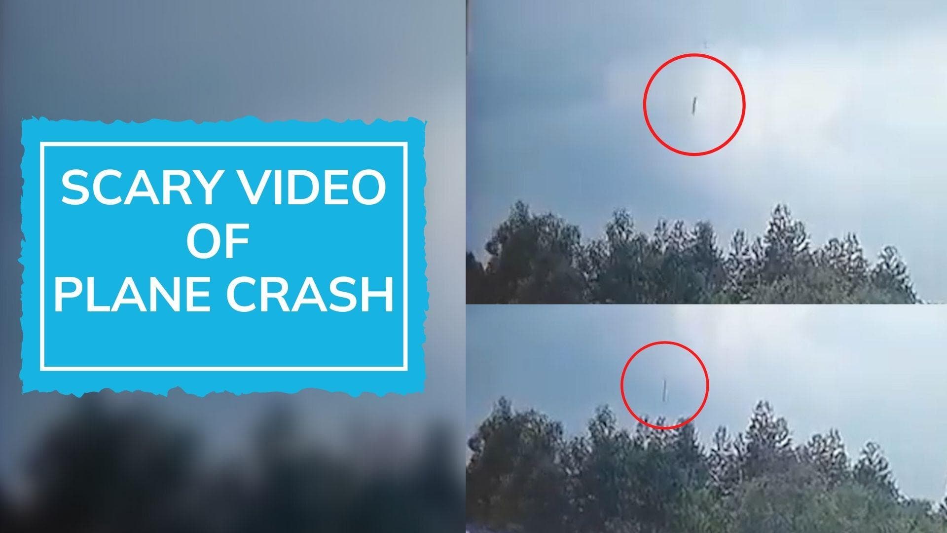 On camera: Final moments of Chinese plane before crash, fell straight towards trees, say reports