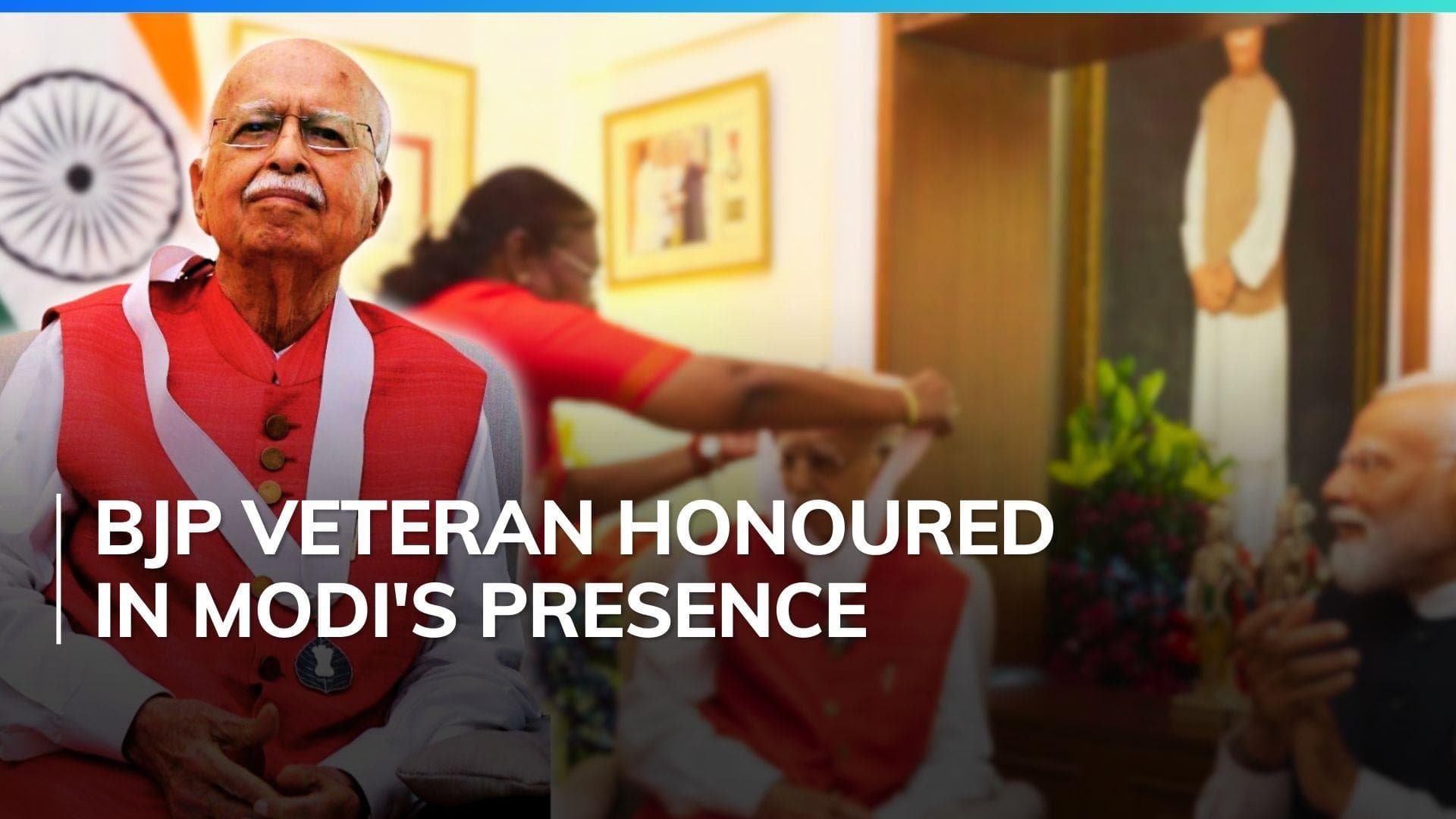 President Droupadi Murmu confers Bharat Ratna upon LK Advani