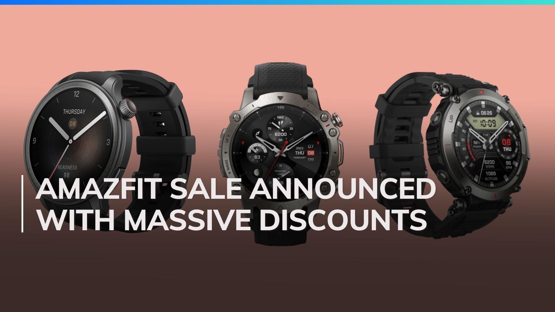Amazfit Sale: Up to 53% Off on Fitness Smartwatches on Amazon Great Summer Sale, Croma; Details here 