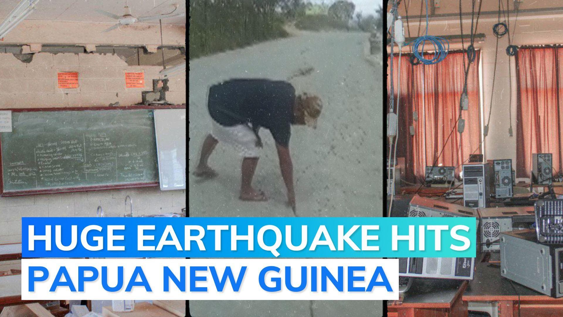 3 dead after 7.6 quake hits remote part of Papua New Guinea, tsunami alert withdrawn
