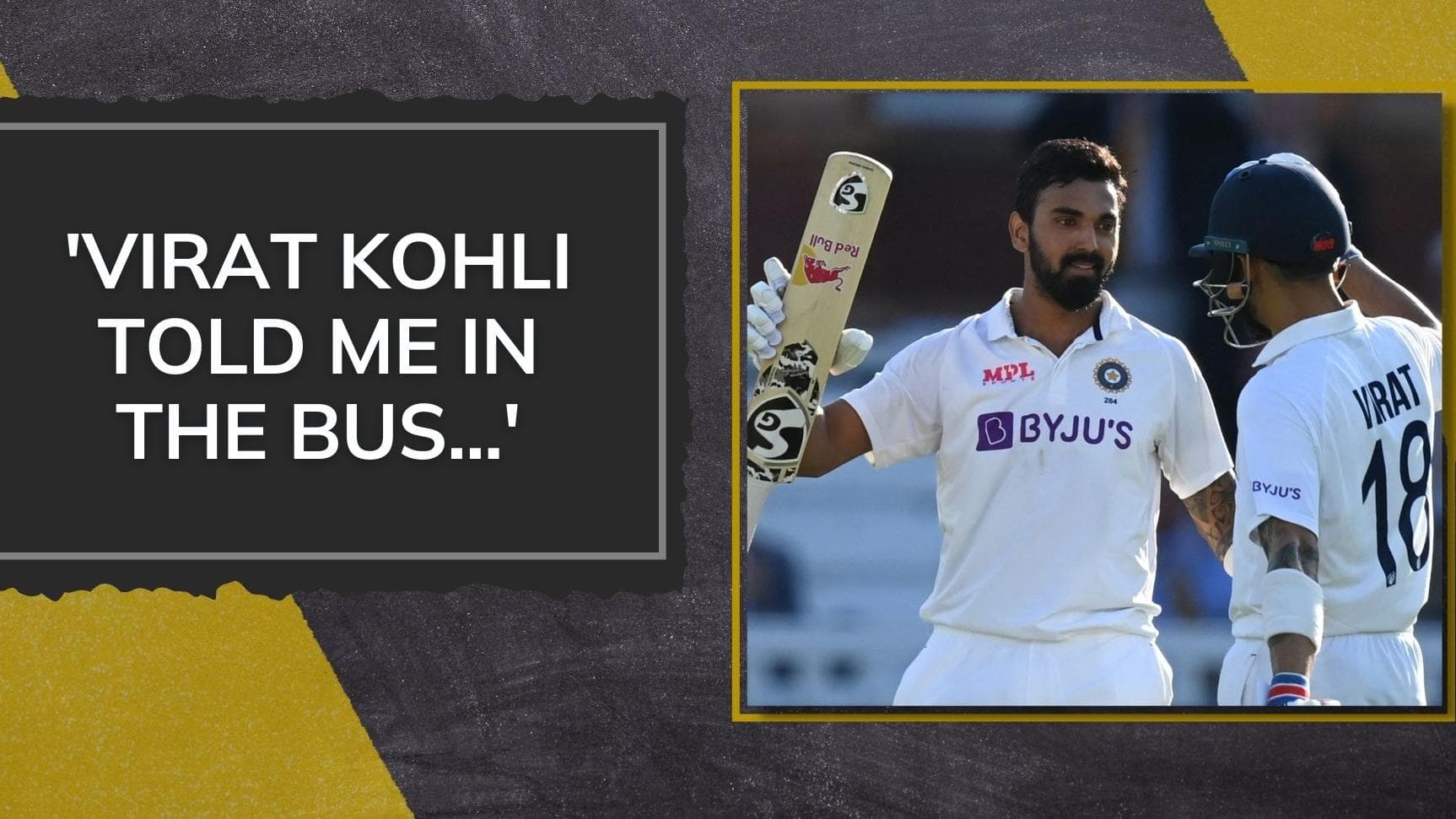KL Rahul's 'surprising' conversation with Virat Kohli during South Africa tour