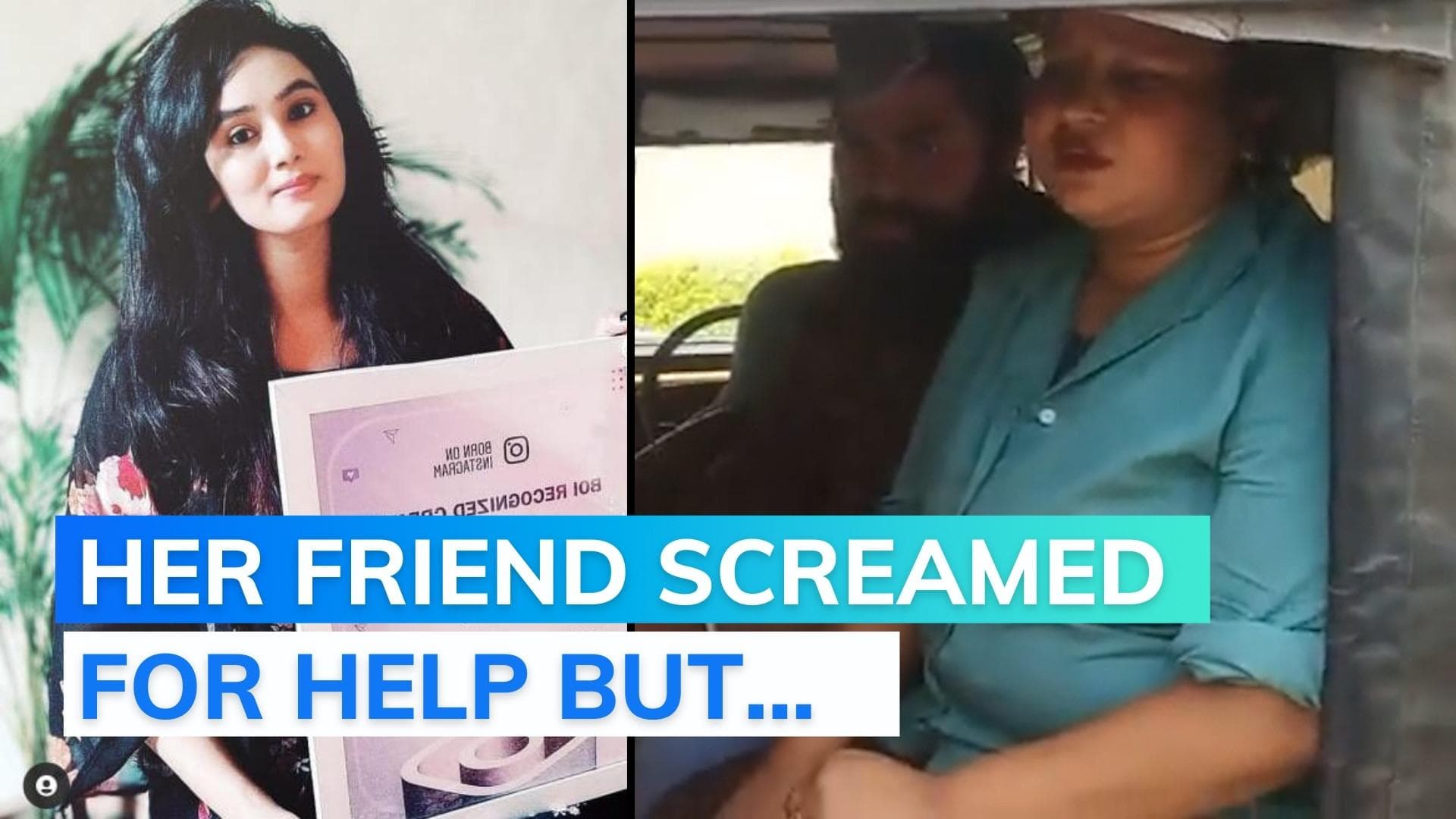 Fashion blogger pushed off building with hands & legs tied; husband held 