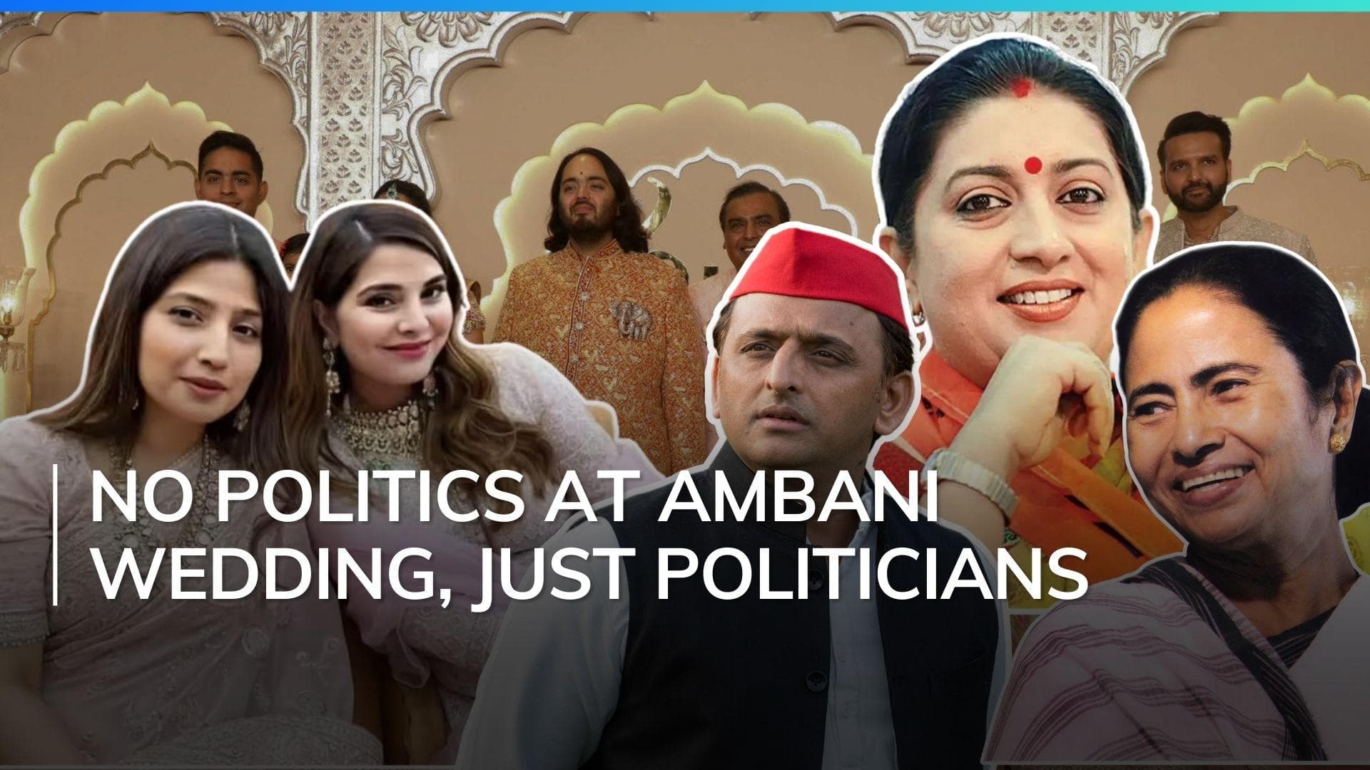 Politicians attend Anant Ambani-Radhika Merchant wedding extravaganza