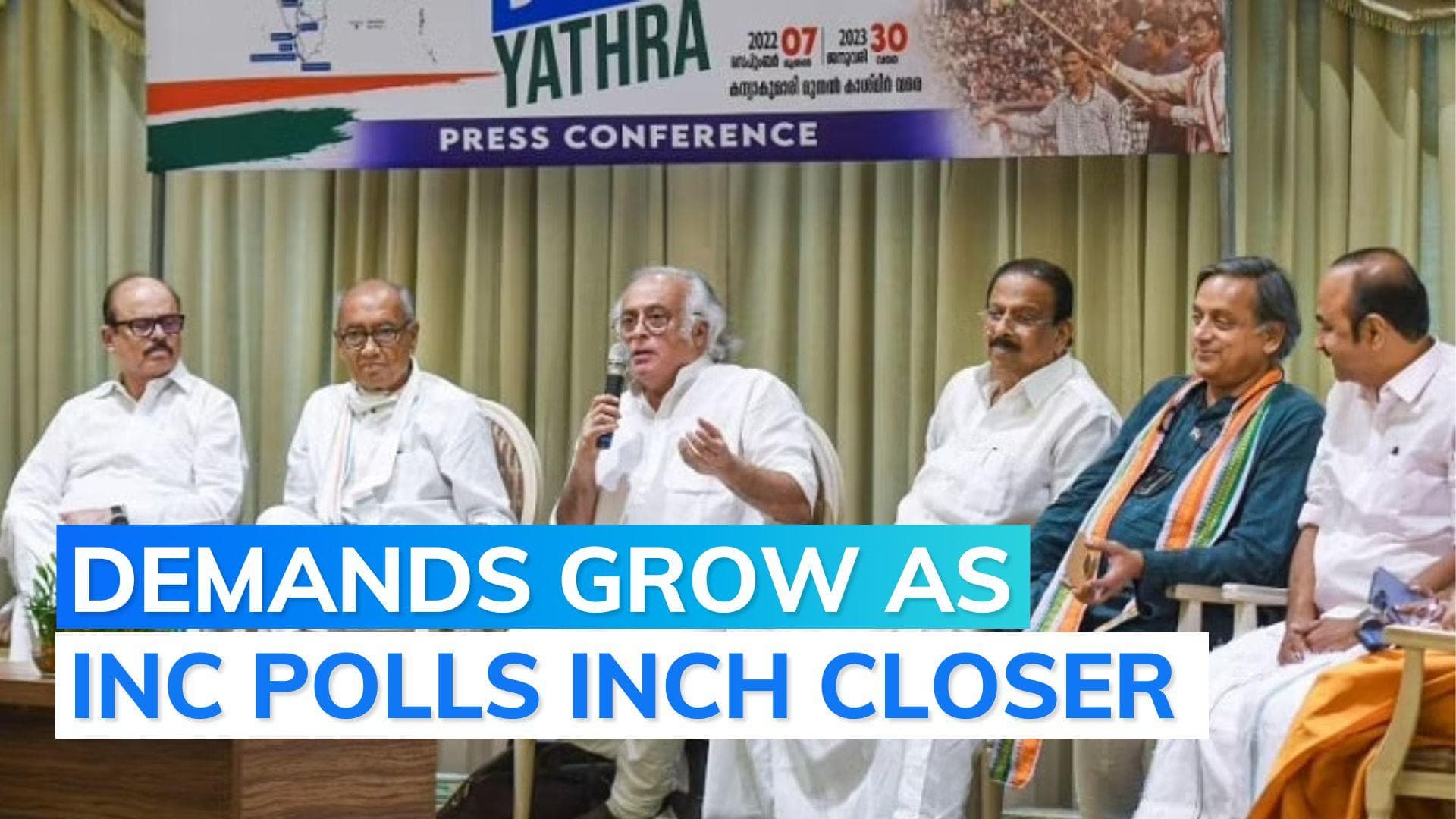 Five Congress MPs write to party election chief, express concern over transparency in president polls 