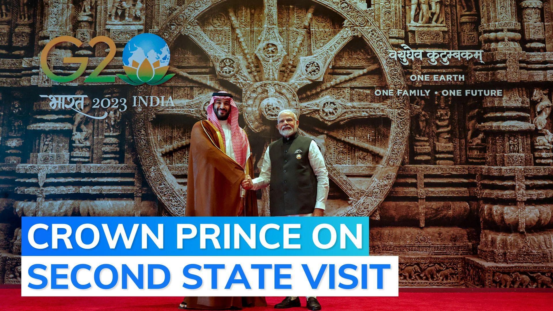 Saudi Arabian Crown Prince to hold talks with PM Modi, co-chair Strategic Partnership Council meeting