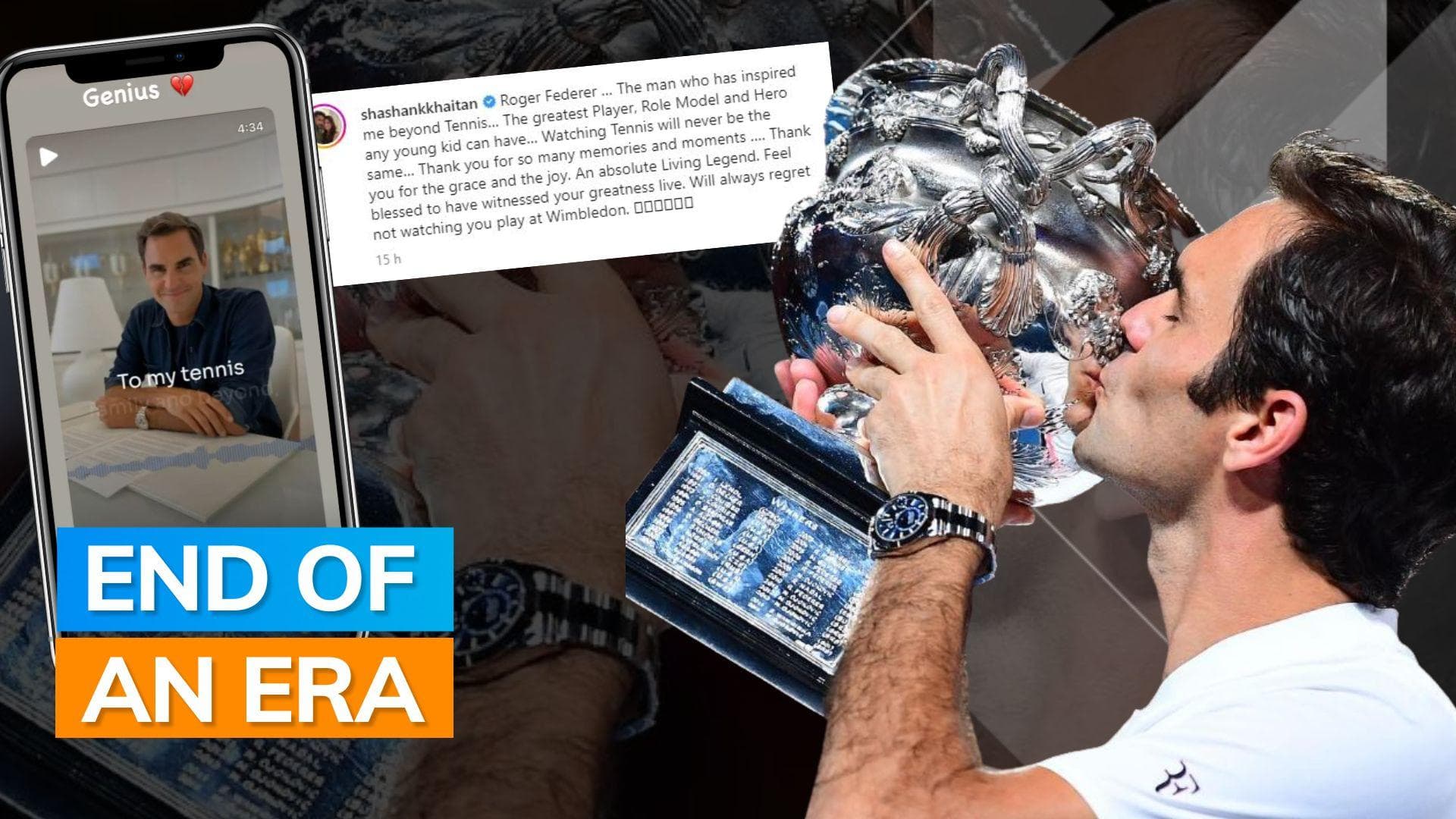 Roger Federer announces retirement from professional tennis: Anushka Sharma, other Bollywood celebs react