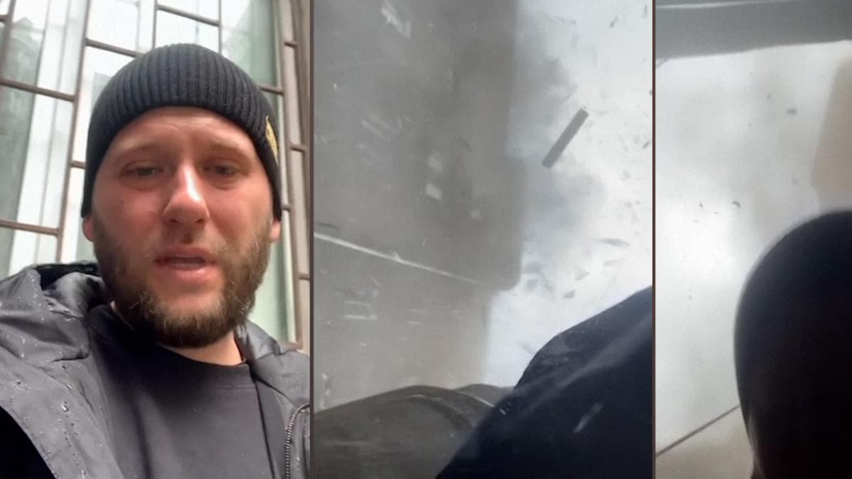 Ukraine crisis: দেখুন ইউক্রেনে ব্লগারের রেকর্ডারে ধরা পড়া মিসাইল হানার হাড়হিম করা ভিডিয়ো