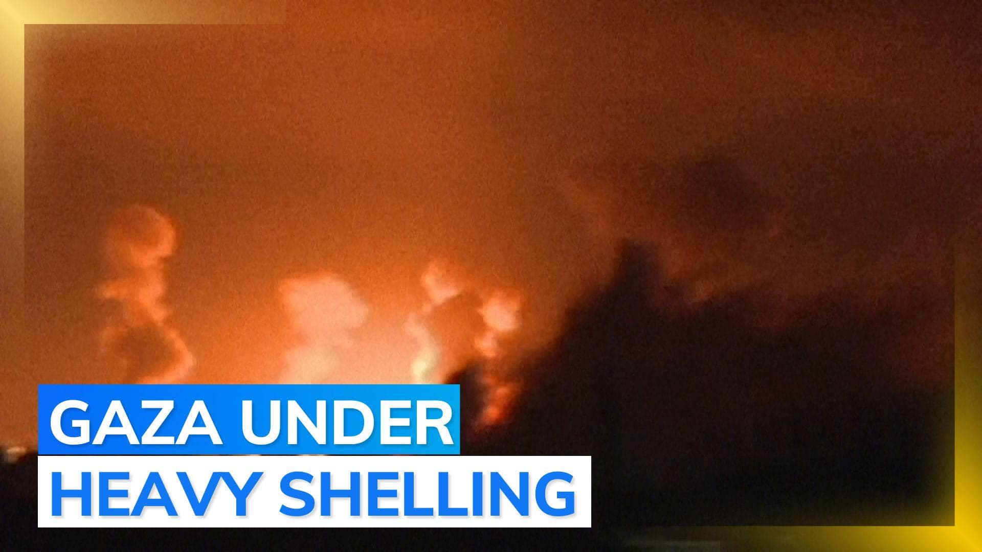 Israel hits northern Gaza Strip with intense airstrikes: AFP