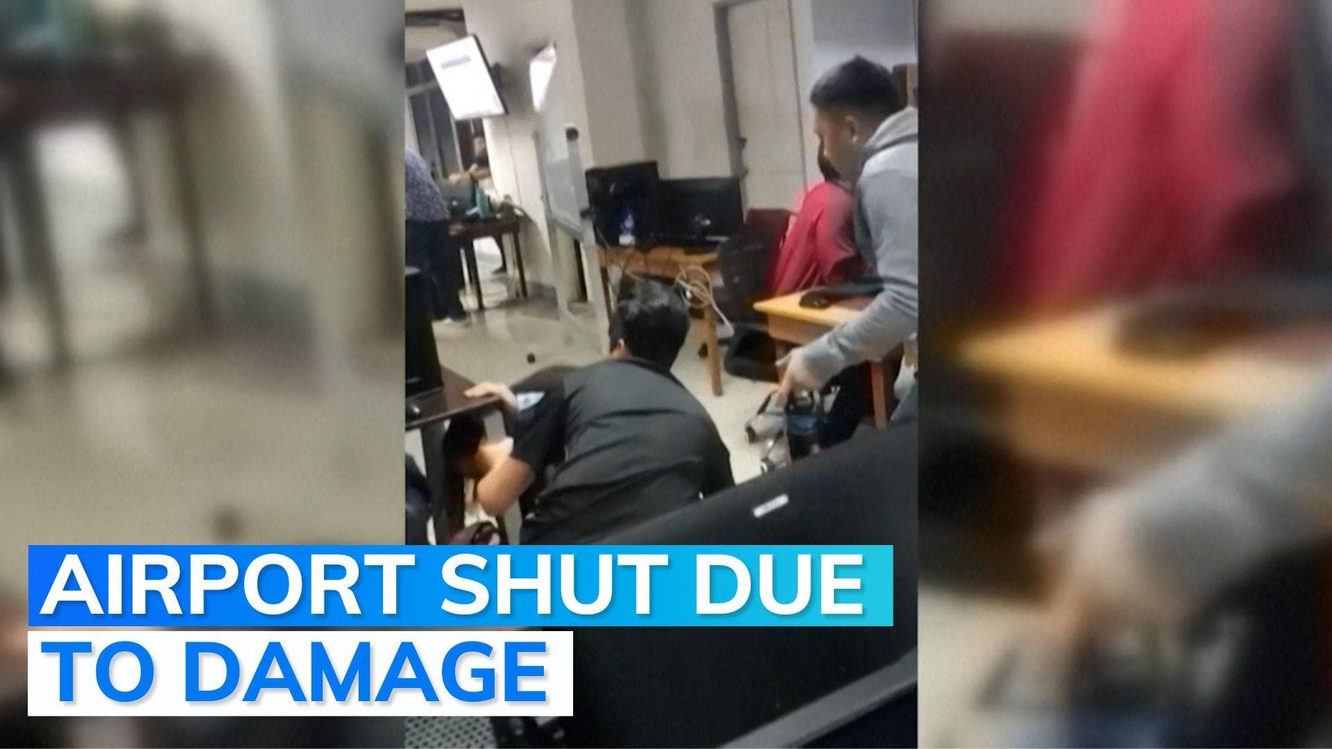 Video: dozens injured as powerful quake hits northern Philippines