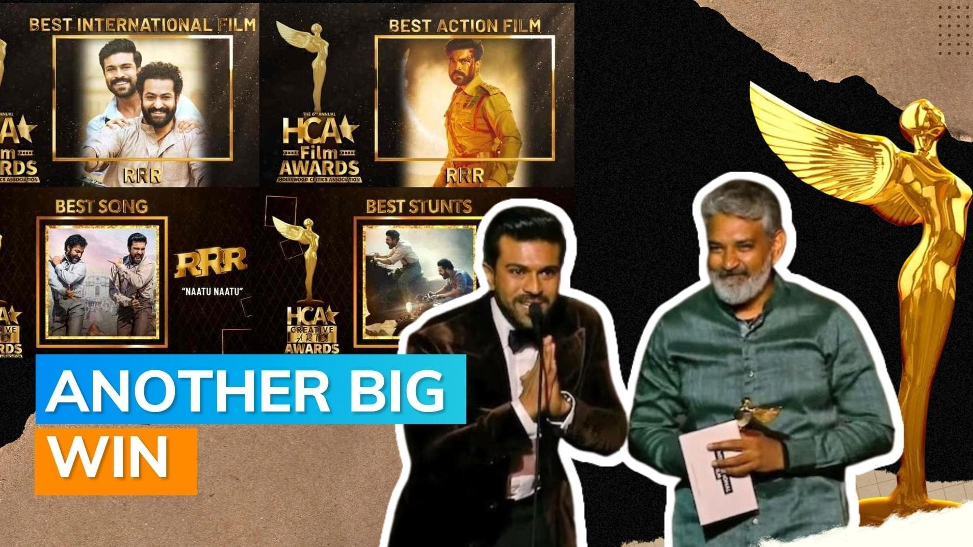 SS Rajamouli’s ‘RRR’ wins Best International Film at Hollywood Critics Association Awards